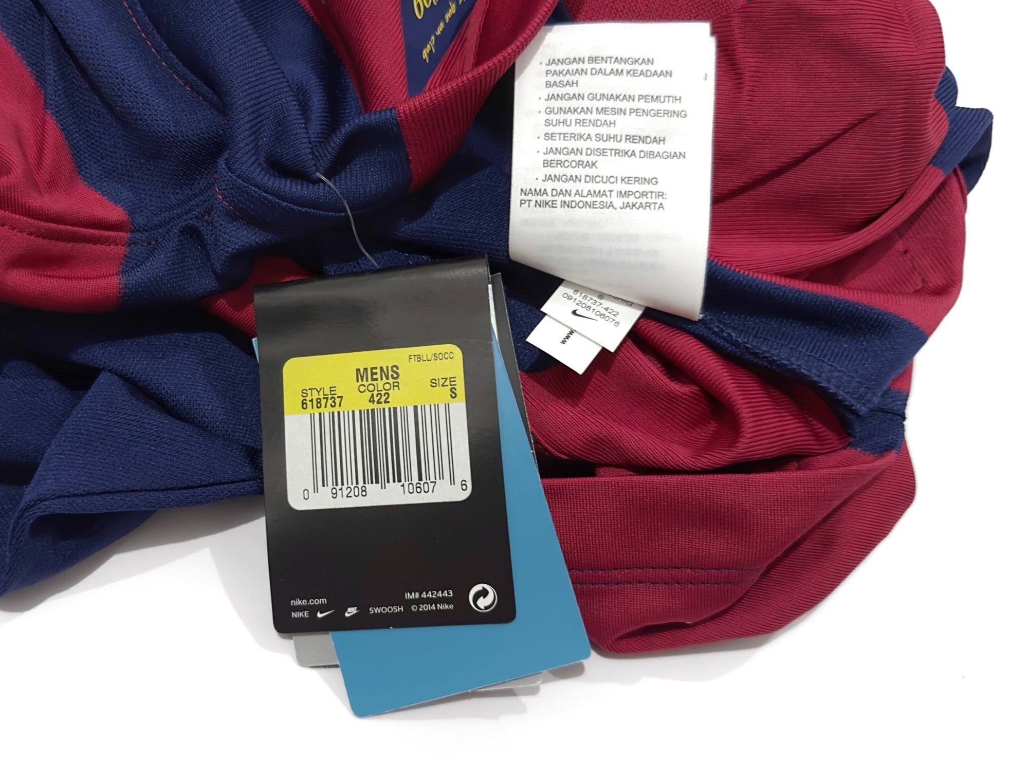 2014/15 Barcelona Home Jersey (S) L/S