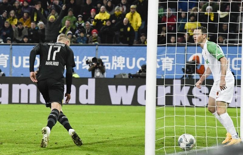 2019/20 Borussia Dortmund #17 HAALAND Away Jersey (L)