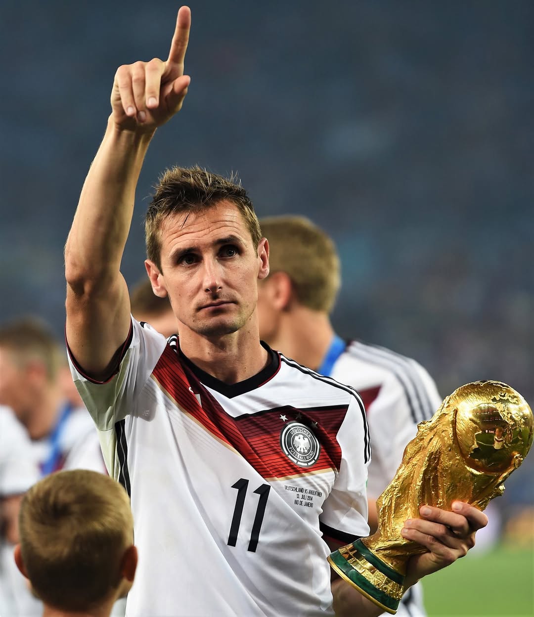 2014 Germany #11 KLOSE Home Jersey (M)