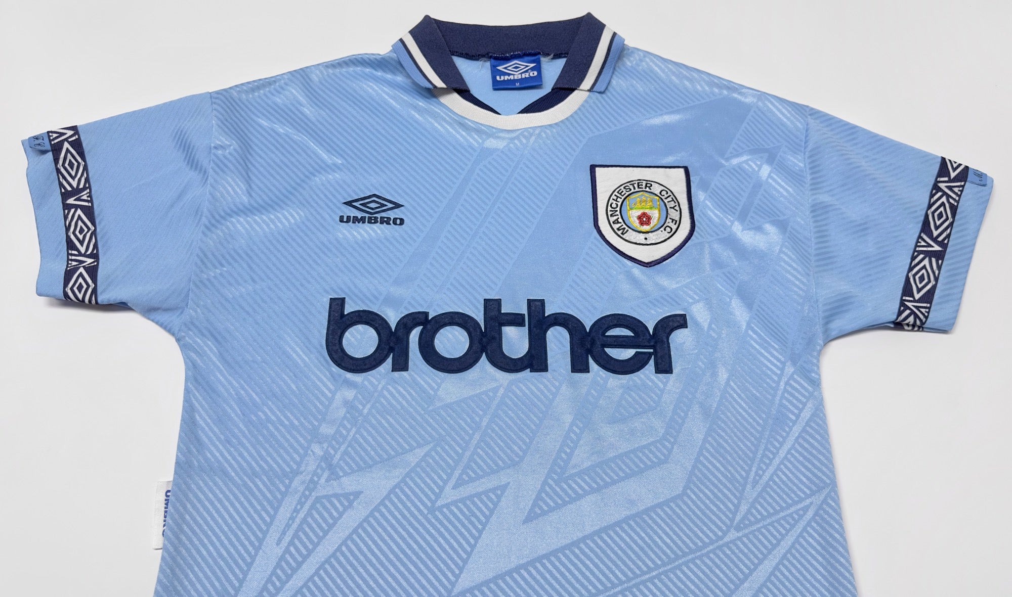 1993/95 Man City Home Jersey (M)