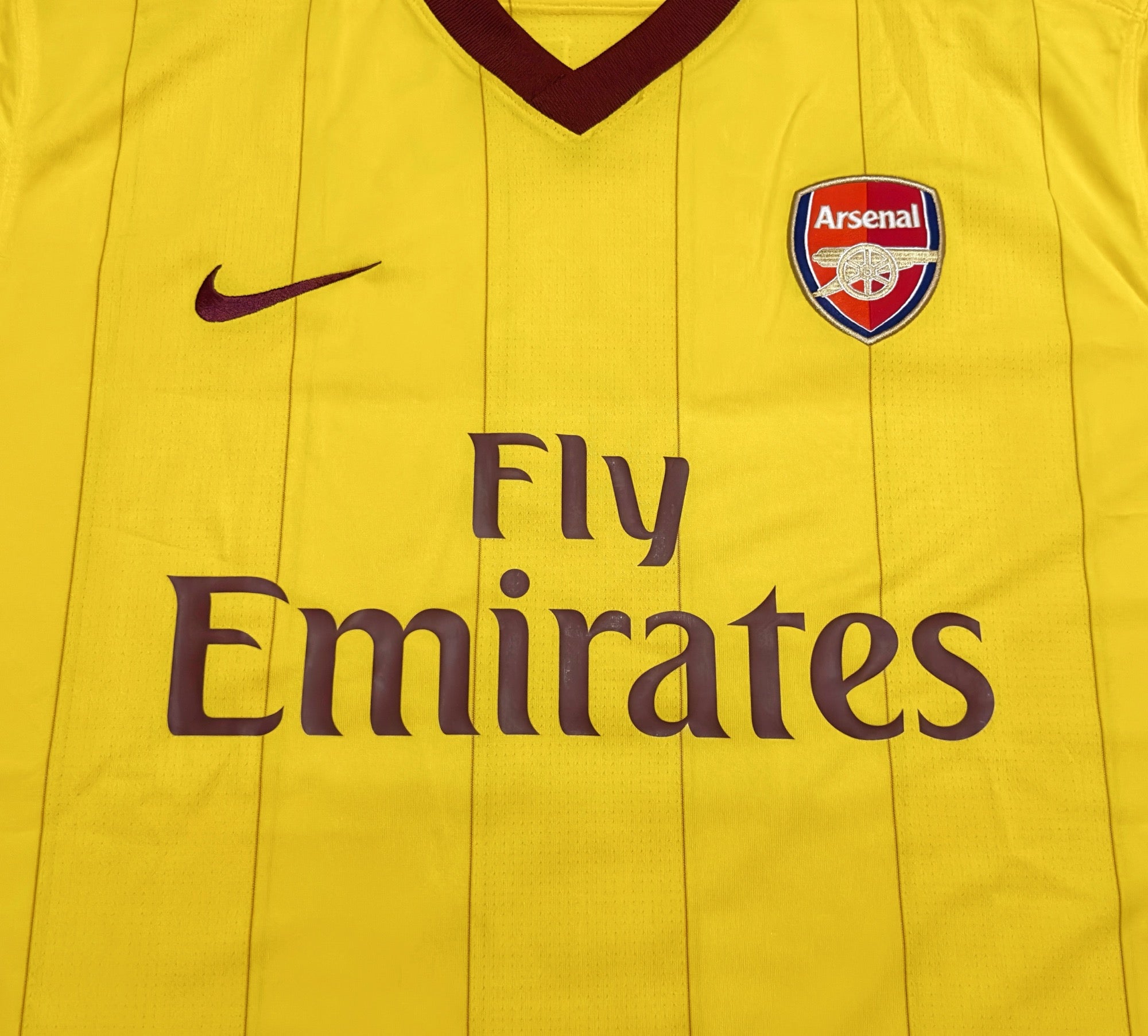 2010/12 Arsenal #4 FABREGAS Away Jersey (XL)