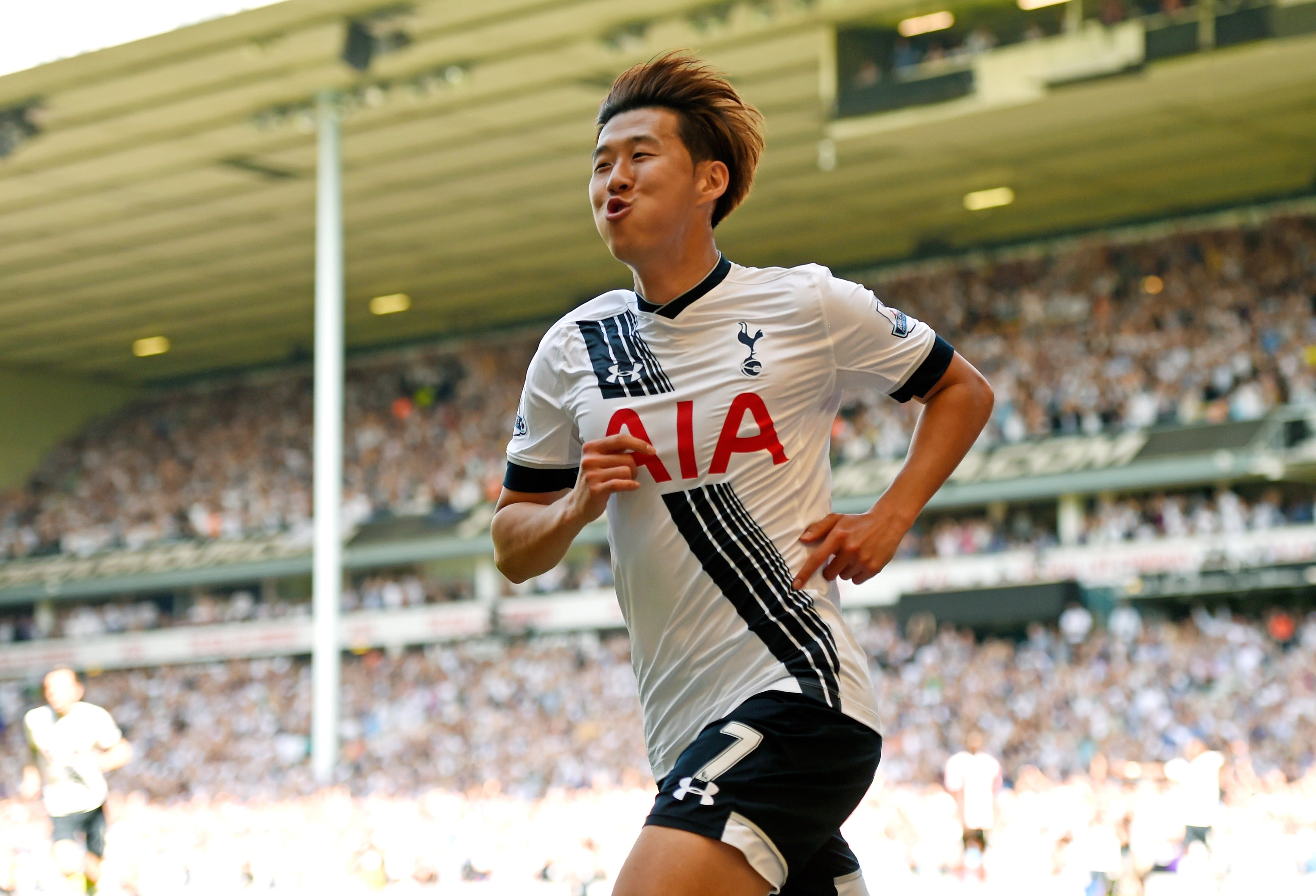 2015/16 Tottenham #7 SON Home Jersey (L)