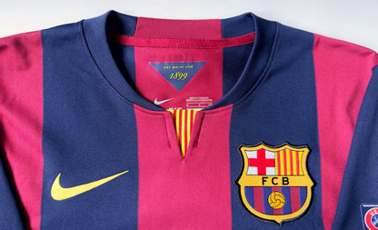 2014/15 Barcelona #9 SUAREZ Home Jersey (S)