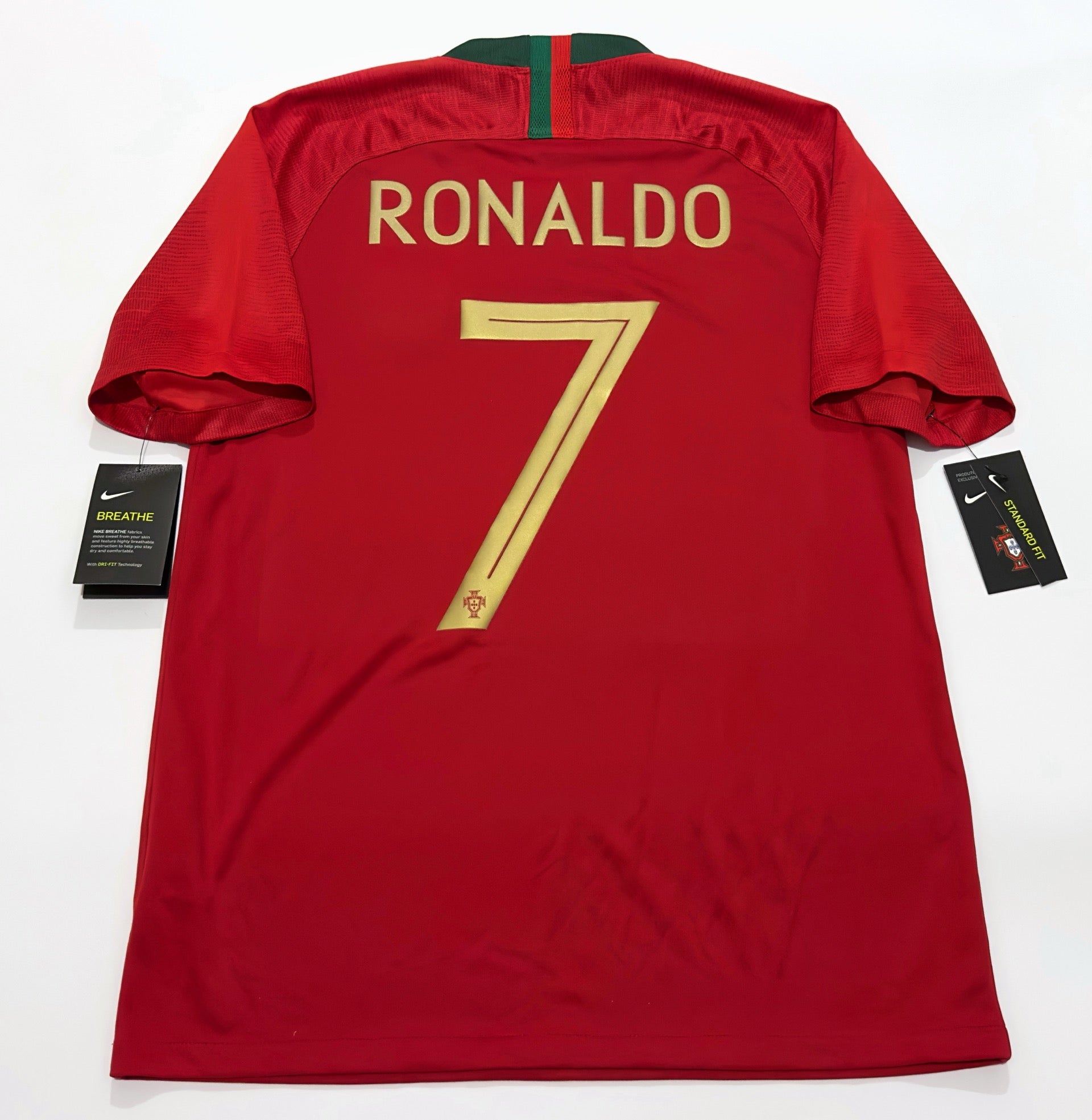 2018/19 Portugal #7 RONALDO Home Jersey (M)