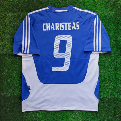 2004/06 Greece #9 CHARISTEAS Home Jersey (M)