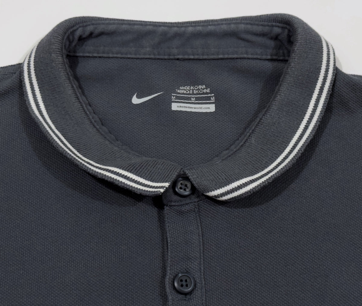 Nike Hong Kong Grey Polo Shirt (M)