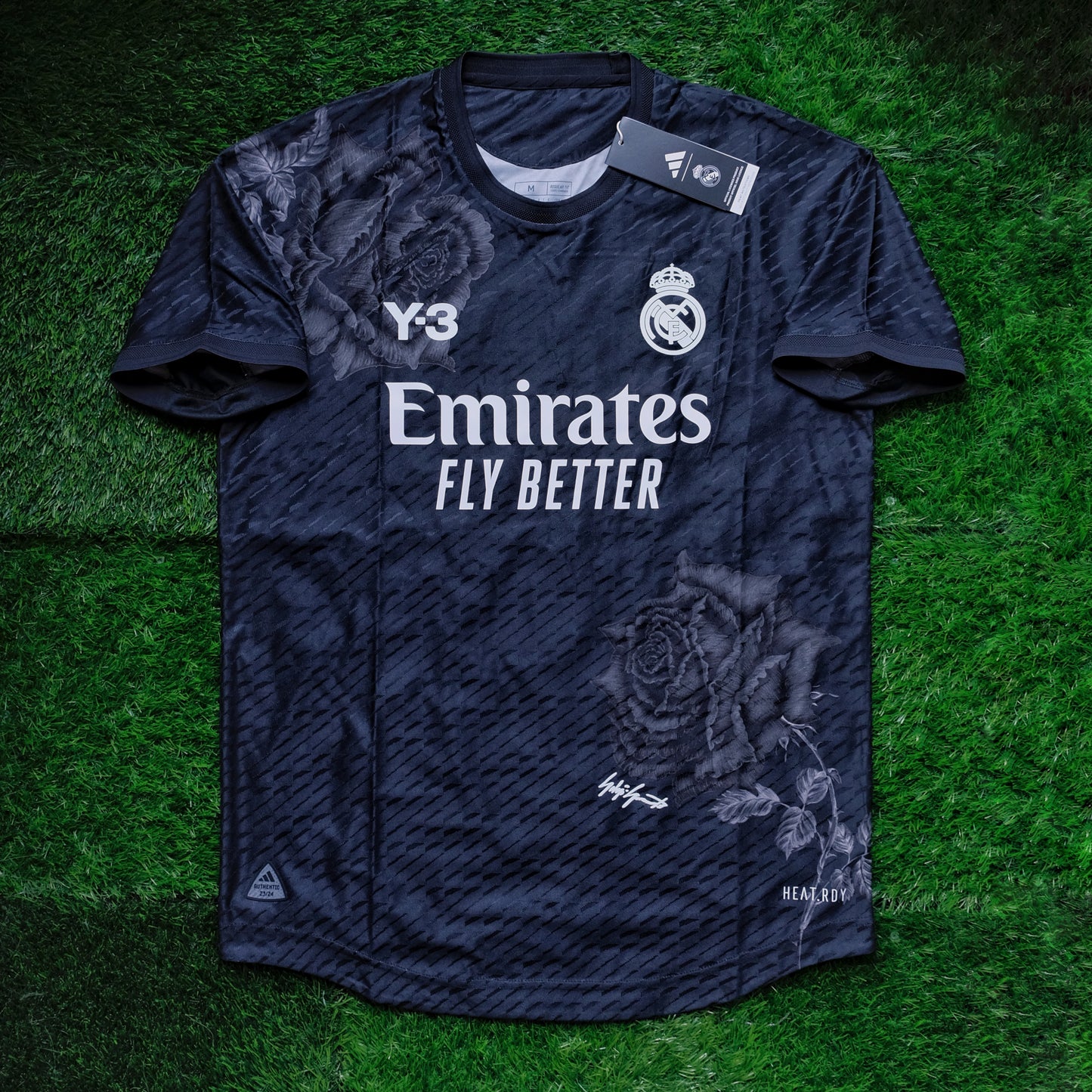 2023/24 Real Madrid X Y-3 Fourth GK Black Jersey (M)