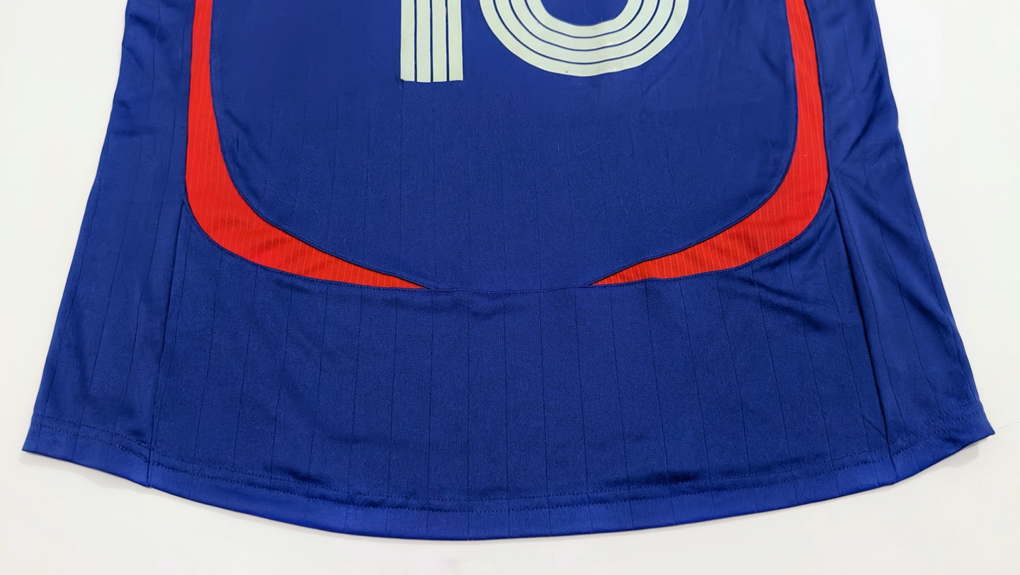 2006/07 France #10 ZIDANE Home Jersey (S)