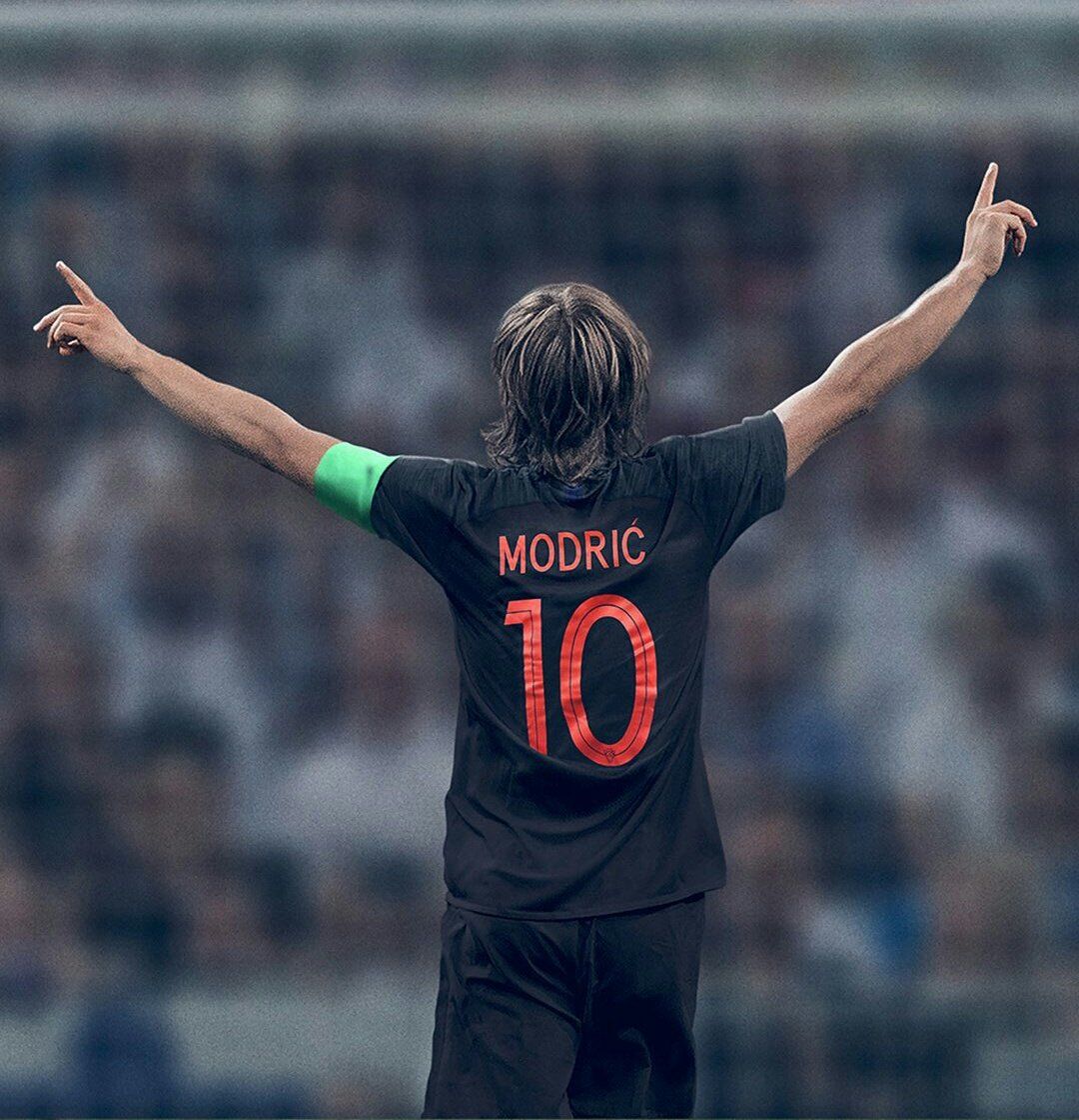 2018/19 Croatia #10 MODRIC Away Jersey (S)