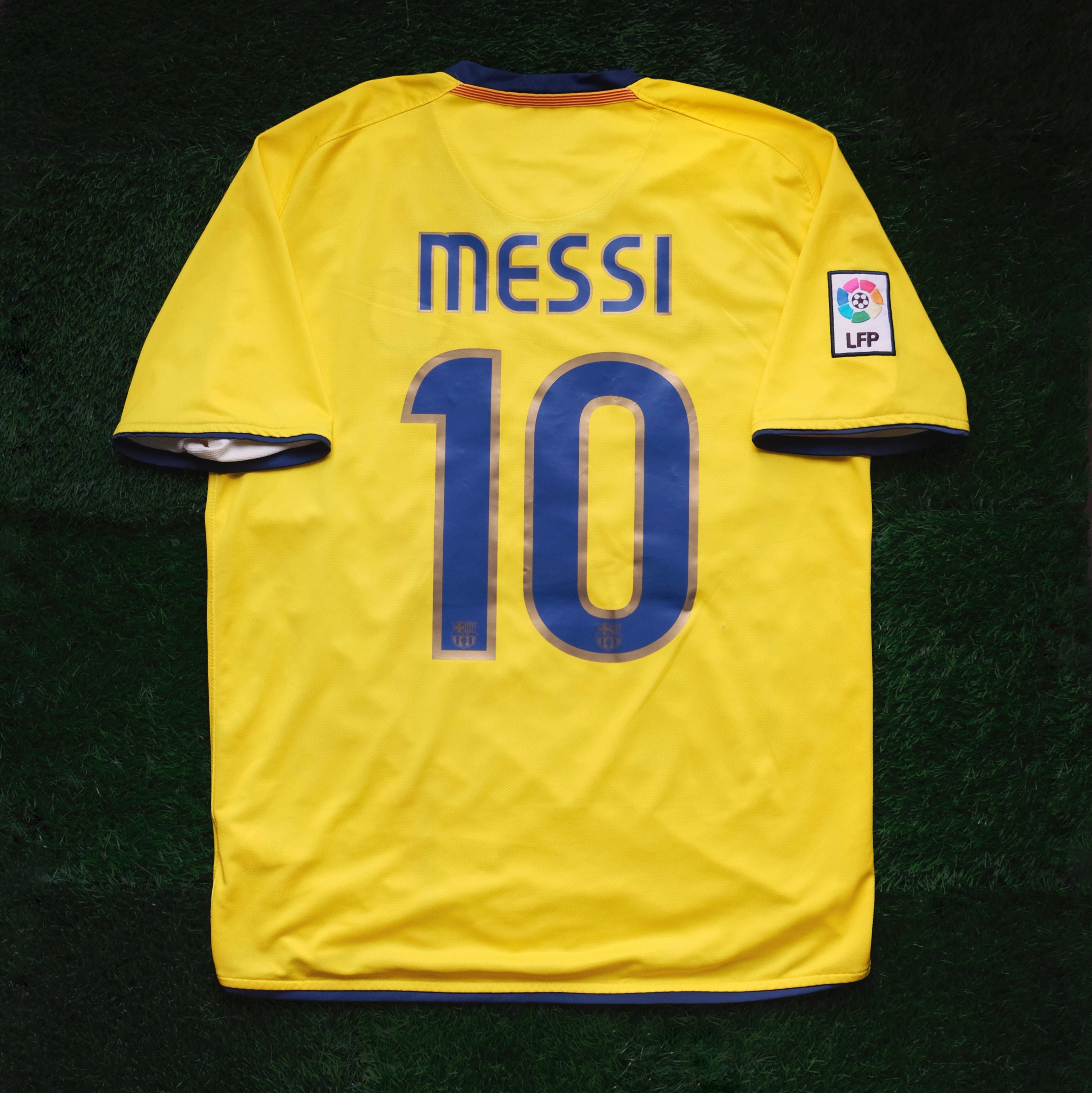 2008/09 Barcelona #10 MESSI Away Jersey (M)