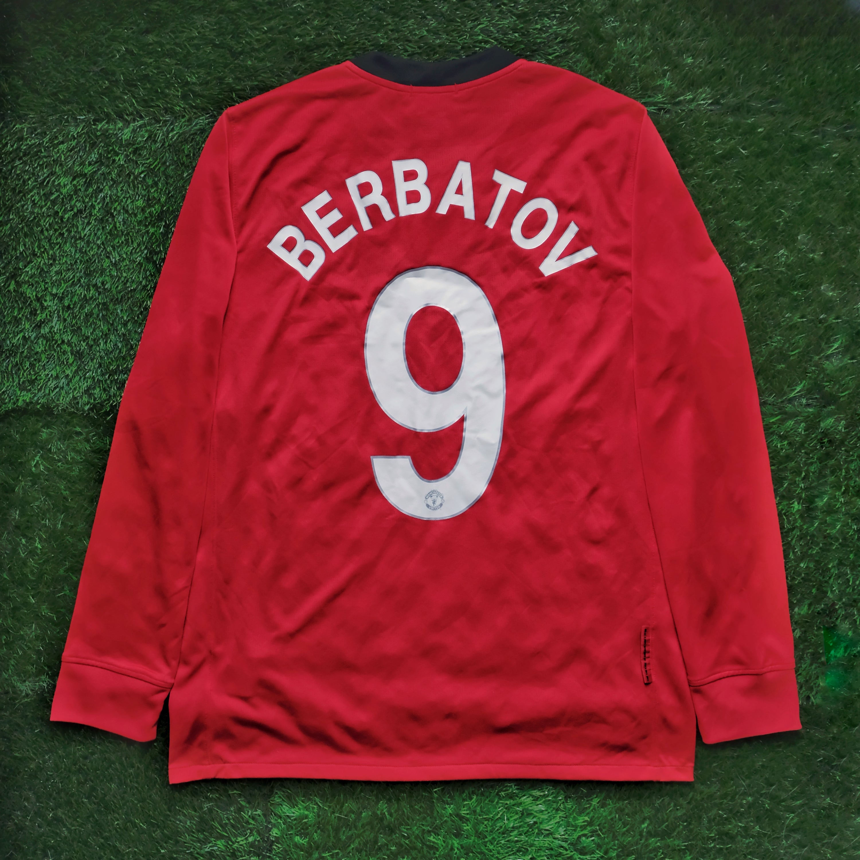 2009/10 Man Utd #9 BERBATOV Home Jersey (M) L/S