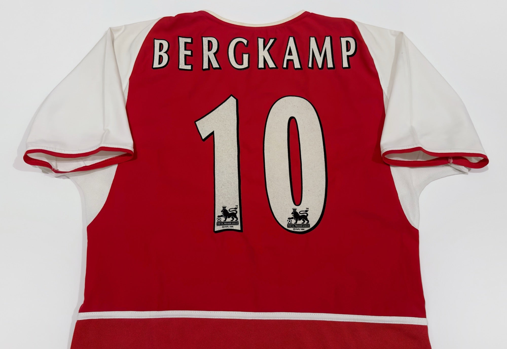 2002/04 Arsenal #10 BERGKAMP Home Jersey (S)