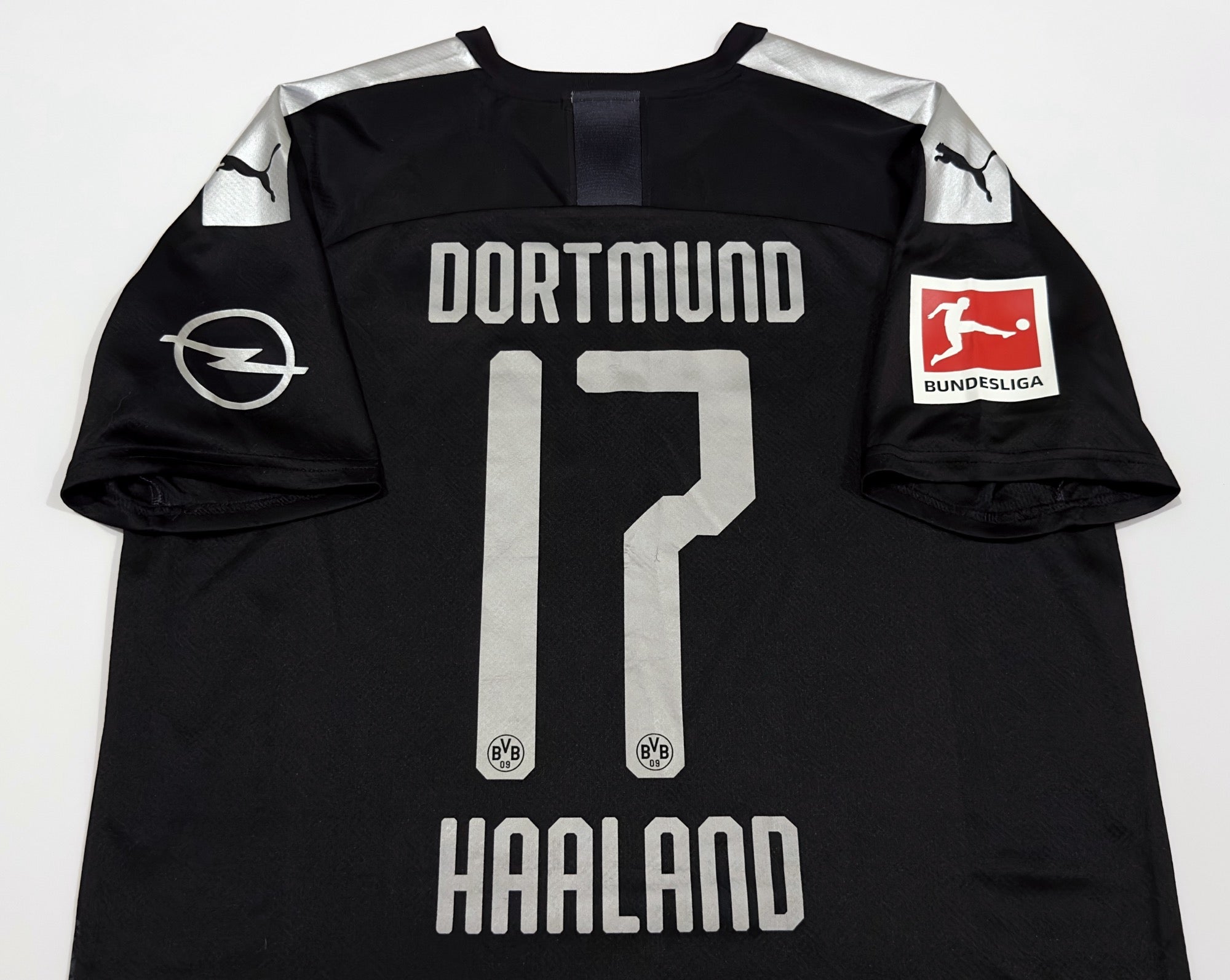 2019/20 Borussia Dortmund #17 HAALAND Away Jersey (L)