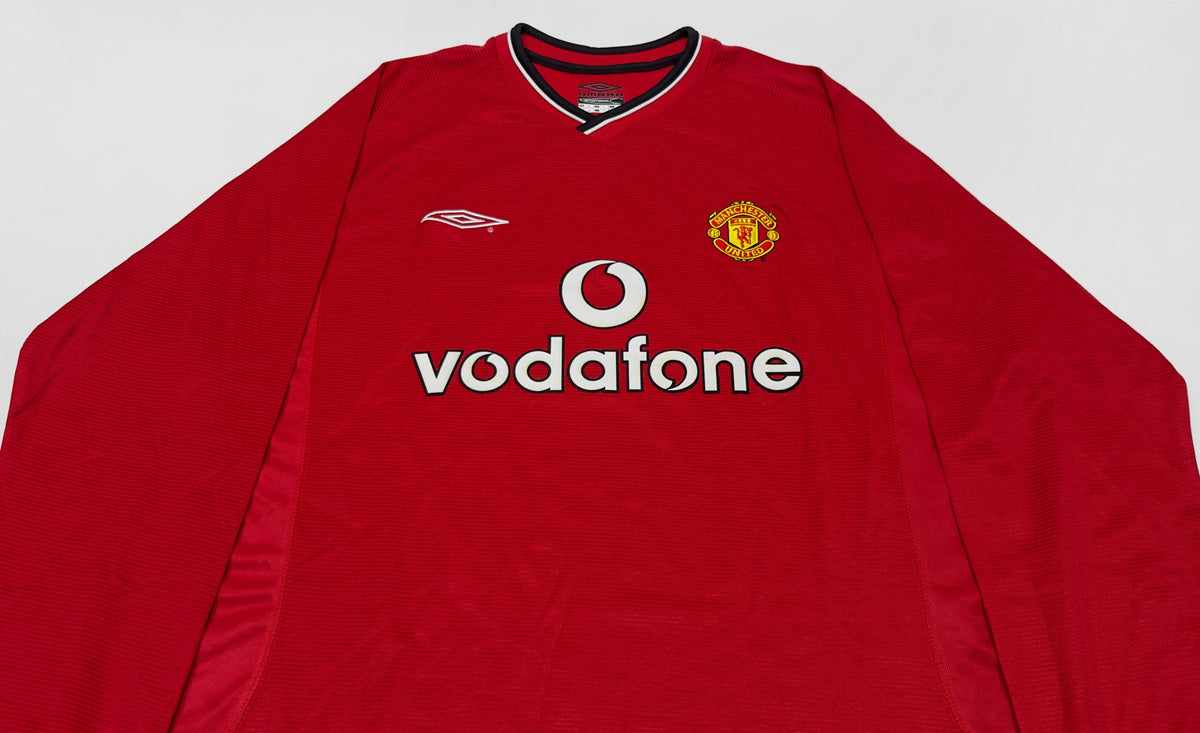 2000/02 Man Utd Home Jersey (L) L/S