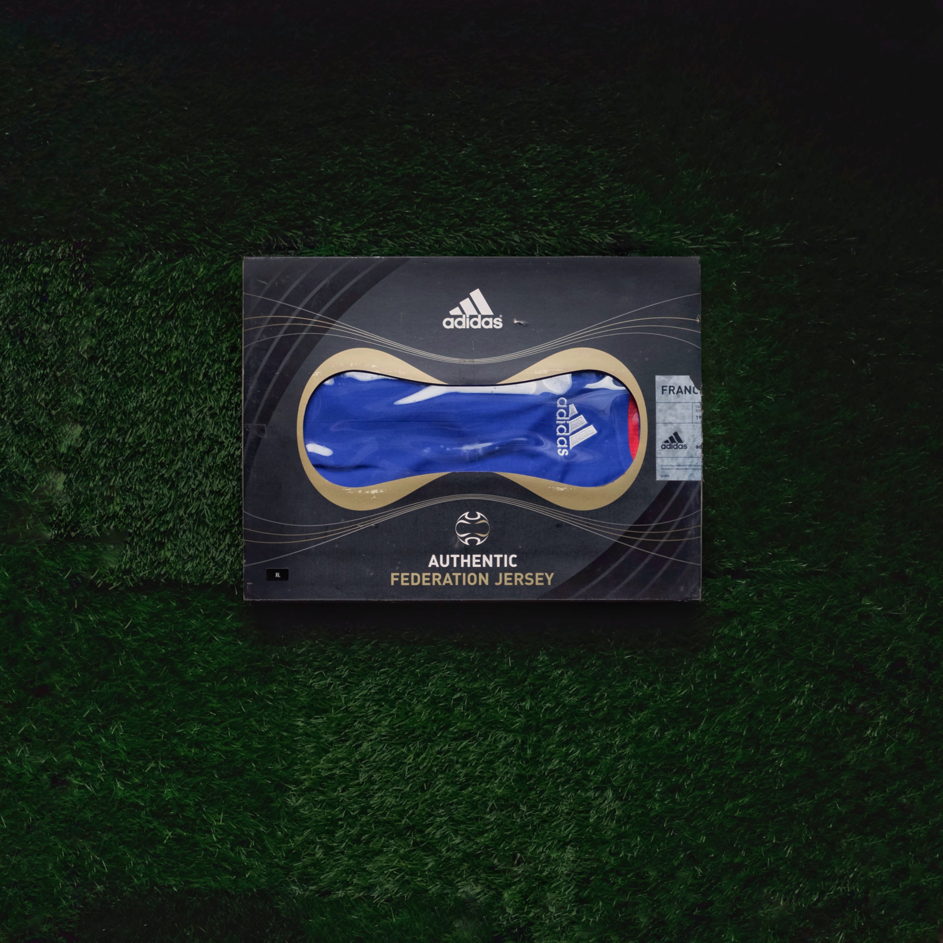 2006 France #10 ZIDANE Home Jersey Boxset (XL)