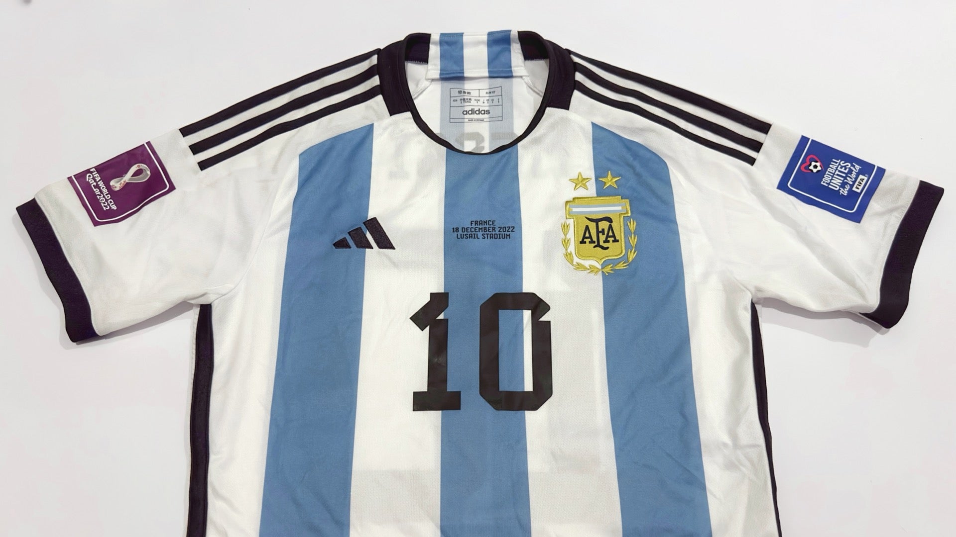 2022 Argentina #10 MESSI Home Jersey (S)