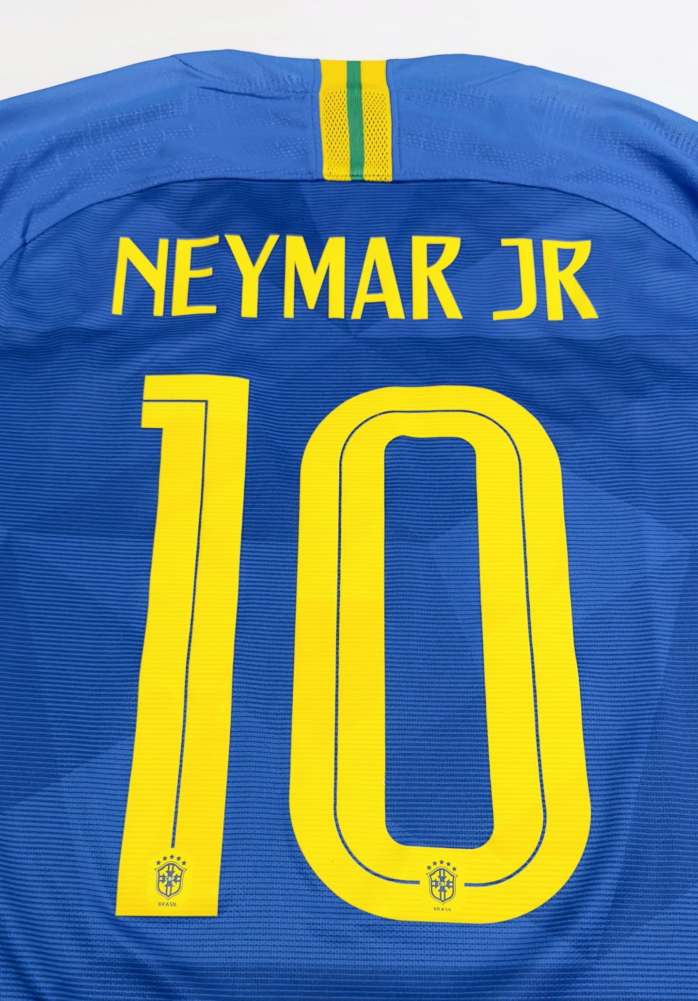 2018 Brazil #10 NEYMAR JR Away Jersey (L)