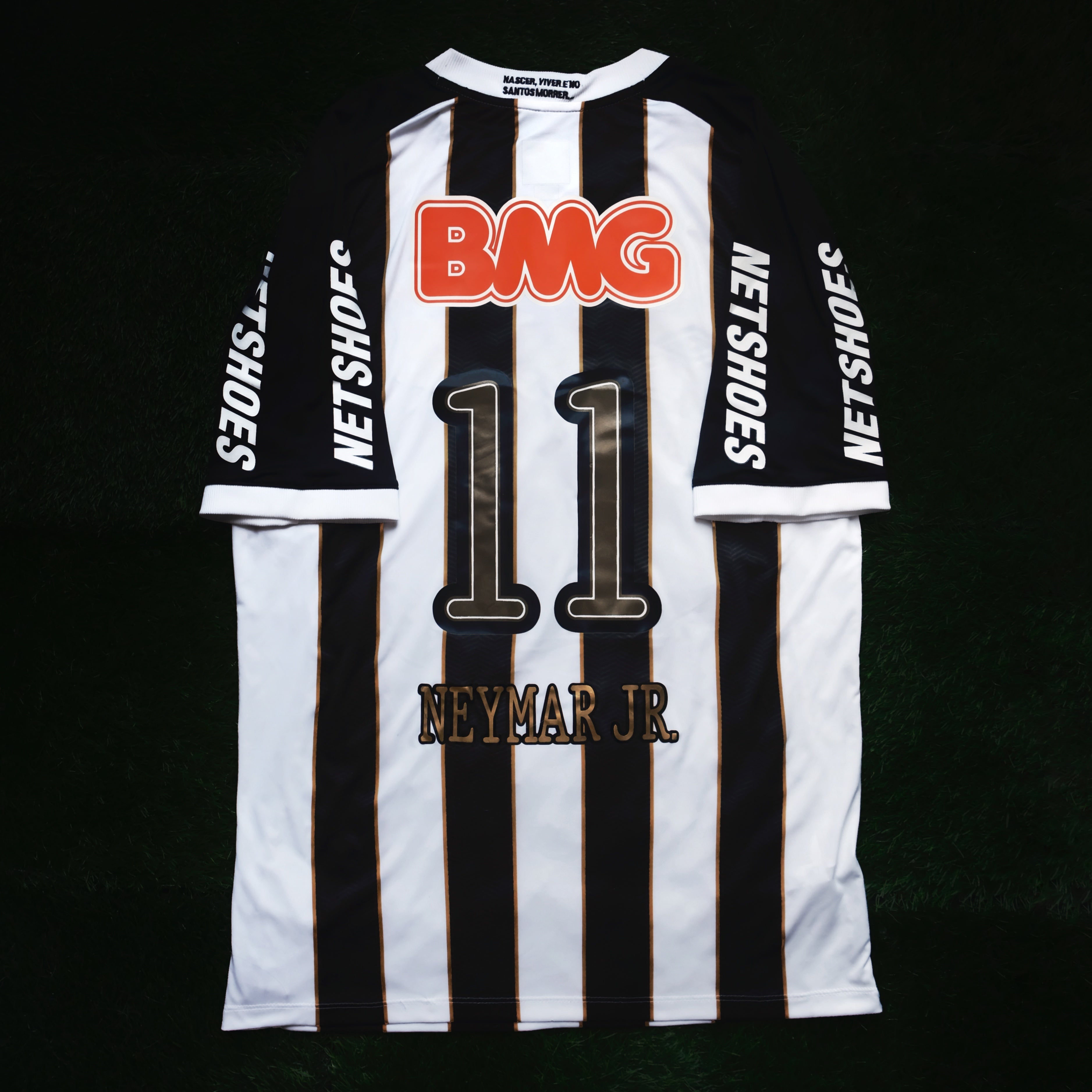 2011 Santos #11 NEYMAR JR Away Jersey (L) – Double Kick Football