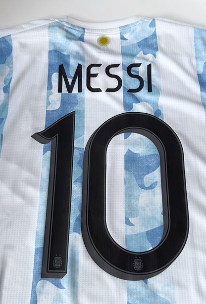 2020/21 Argentina #10 MESSI Home Jersey (L)