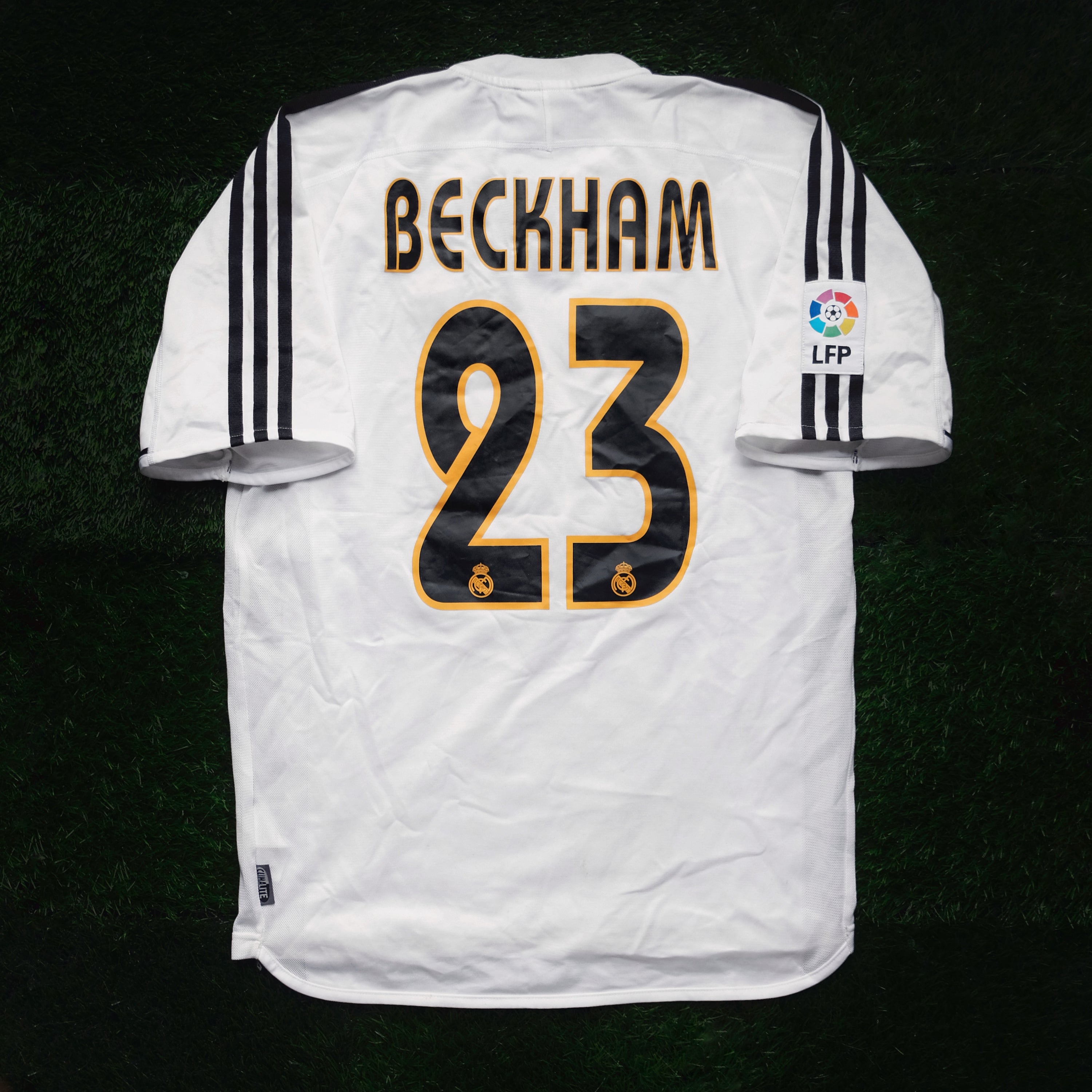 2003/04 Real Madrid #23 BECKHAM Home Jersey (M)