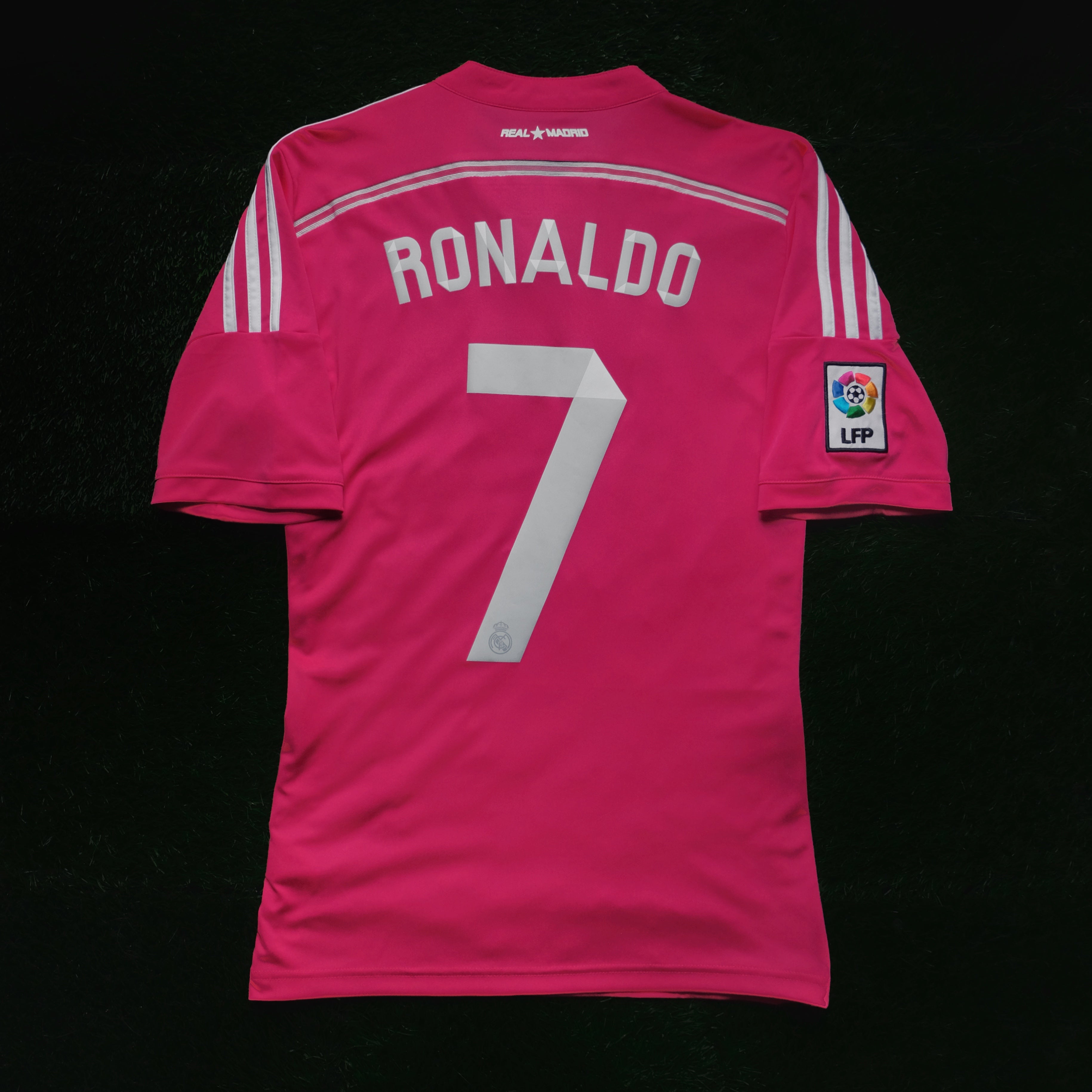 2014/15 Real Madrid #7 RONALDO Away Jersey (S) – Double Kick