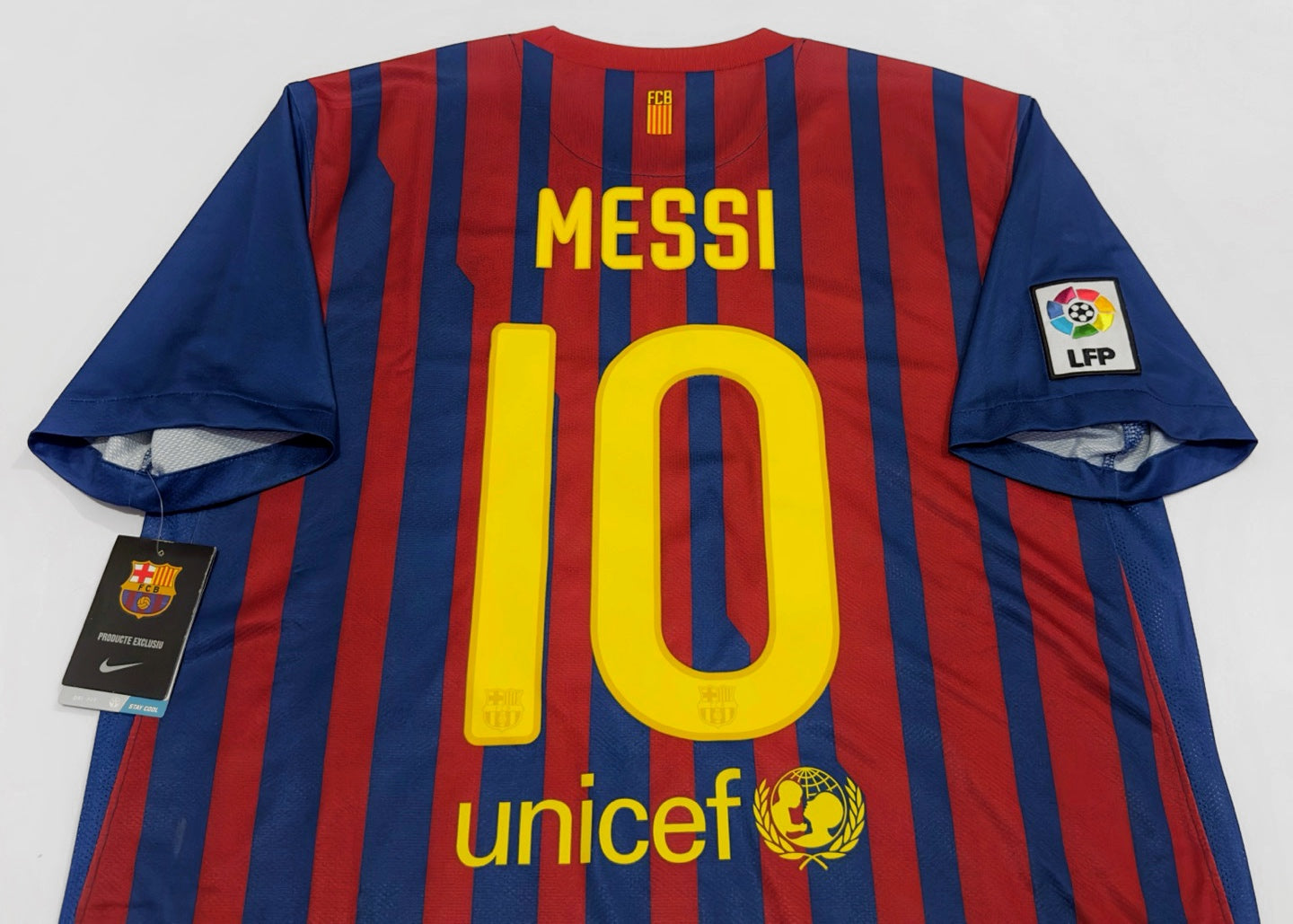 2011/12 Barcelona #10 MESSI Home Jersey (L)