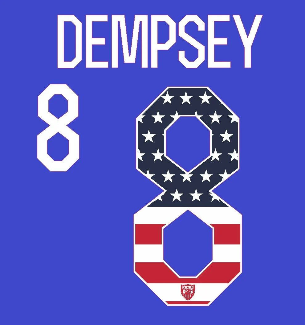 2016/17 USA #8 DEMPSEY Home Jersey (M)
