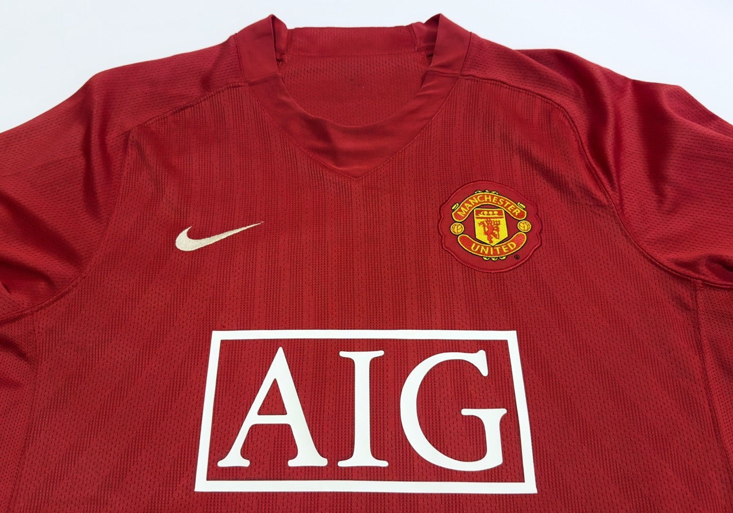 2008/09 Man Utd #7 RONALDO Home Jersey (M) L/S