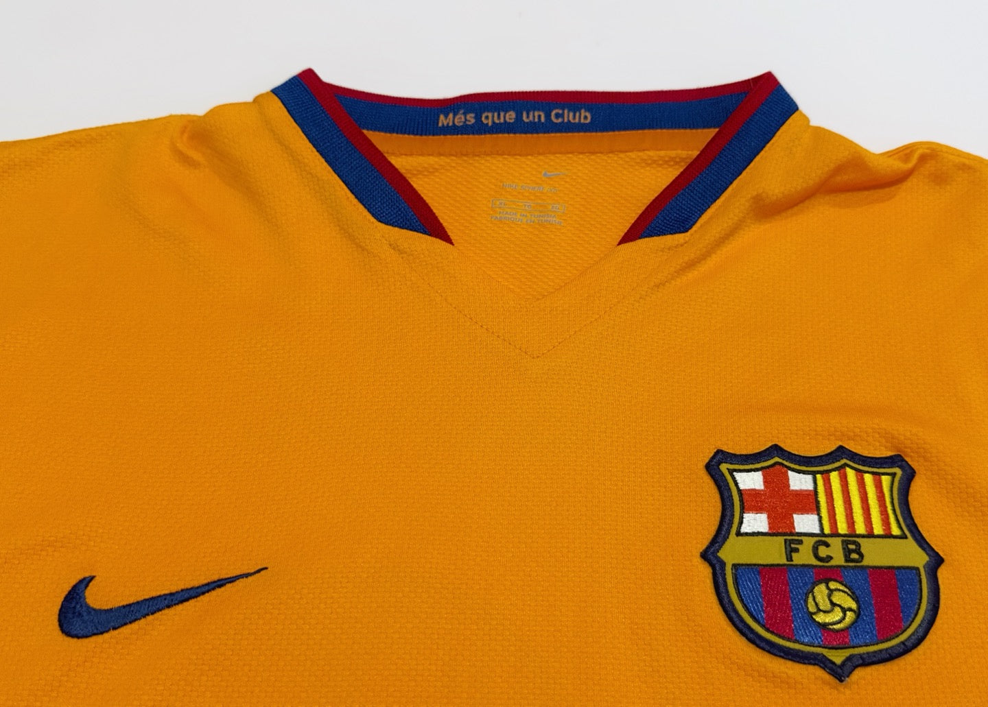 2006/07 Barcelona #19 MESSI Away Jersey (XL)