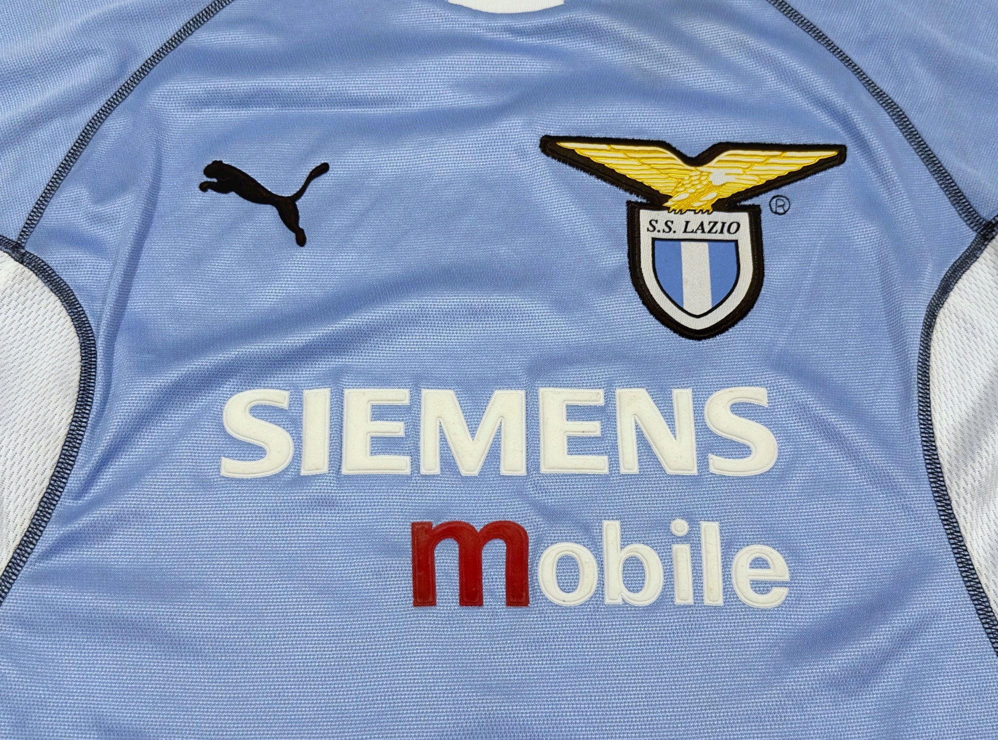 2001/02 Lazio #13 NESTA Home Jersey (M)