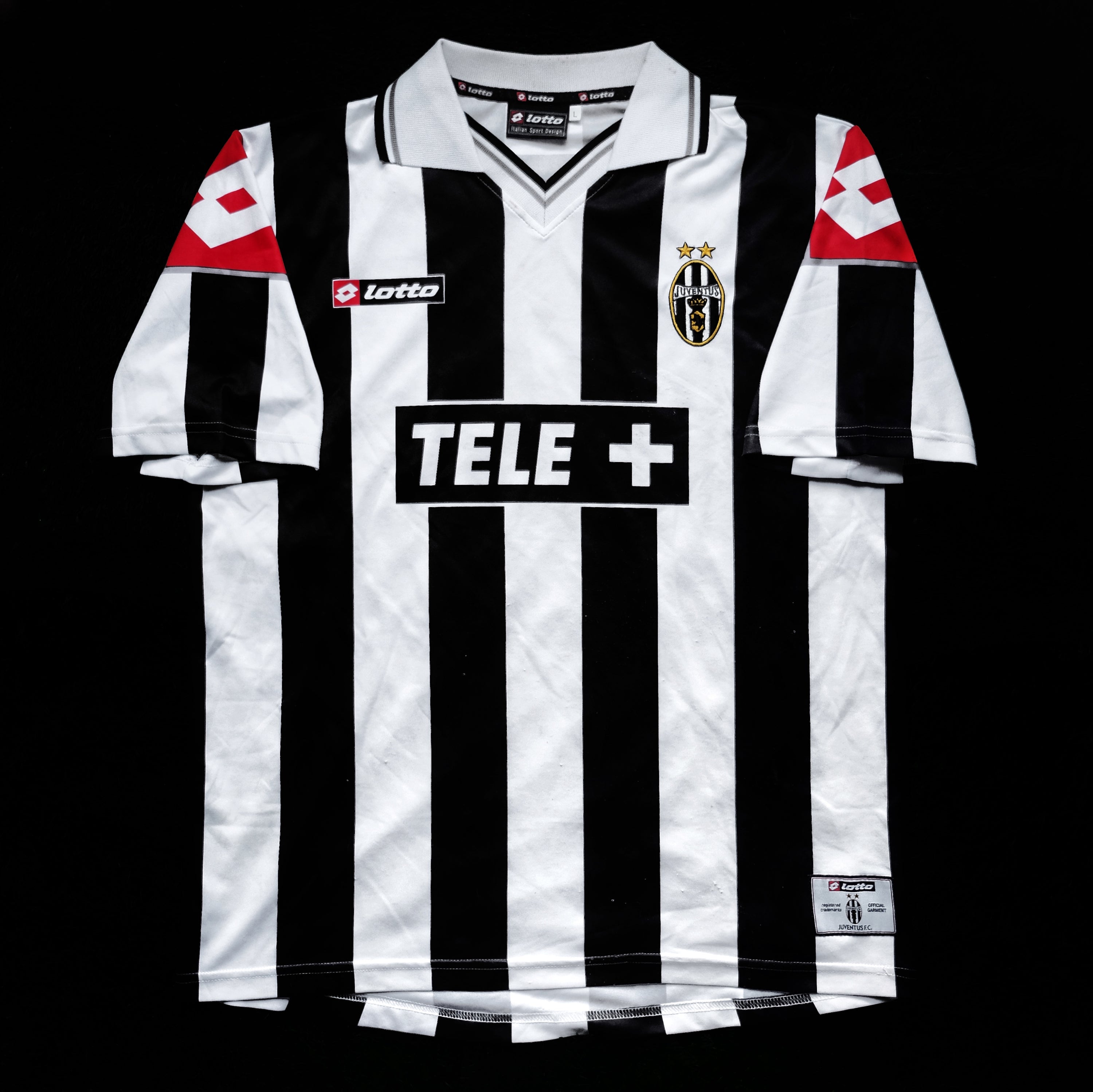 2000/01 Juventus #21 ZIDANE Home Jersey (L)