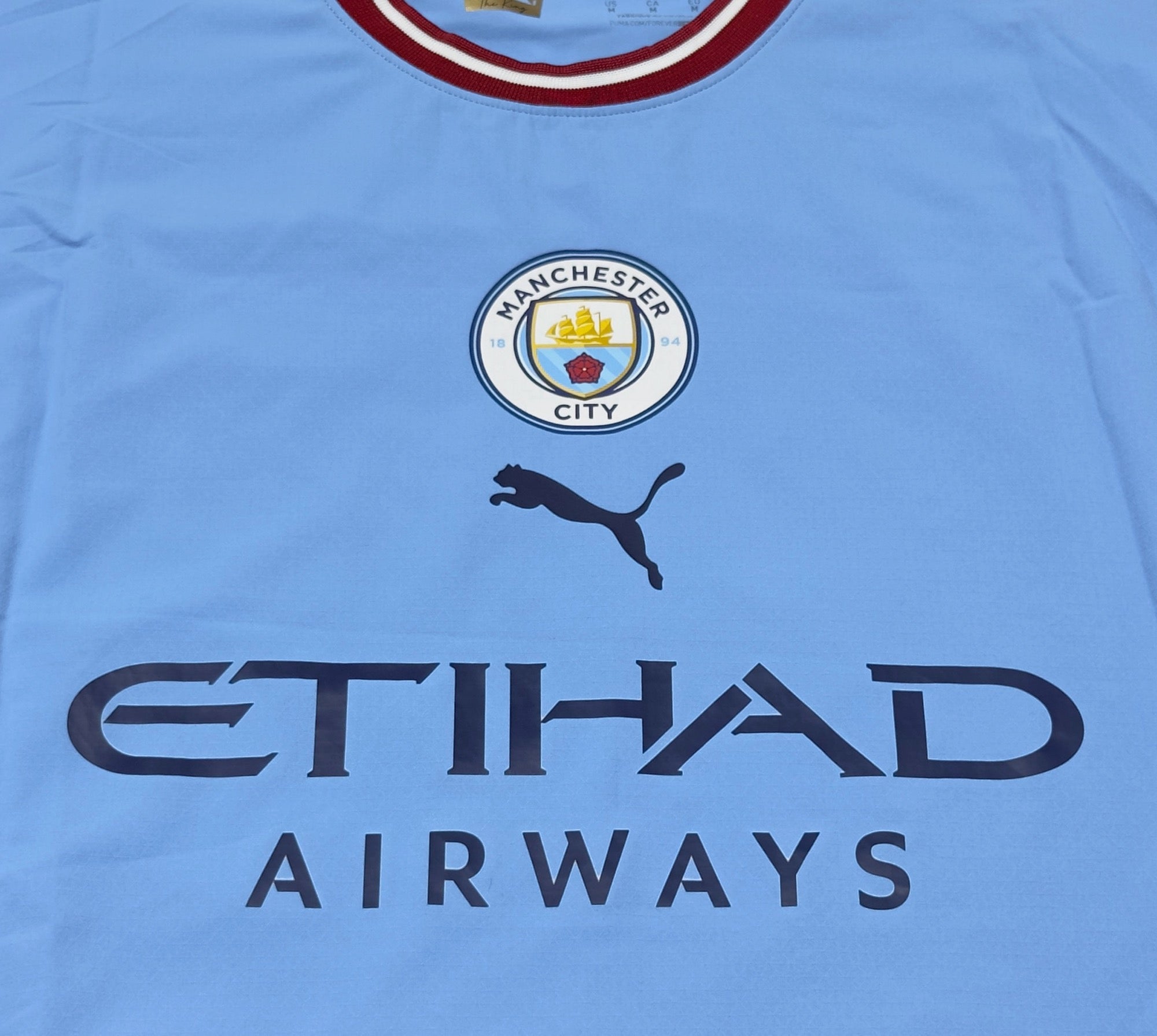 2022/23 Man City #9 HAALAND Home Jersey (M)