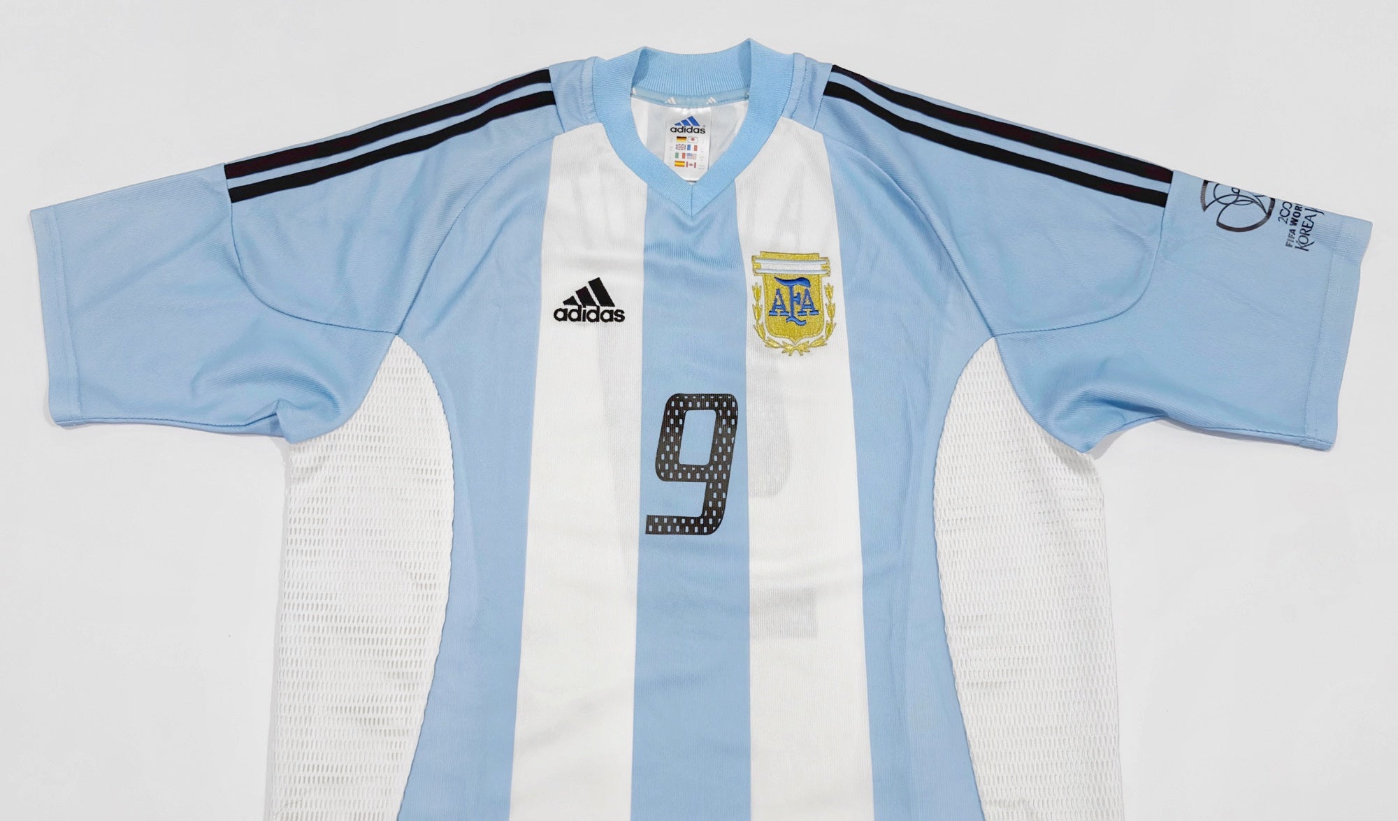 2002/03 Argentina #9 BATISTUTA Home Jersey (M)