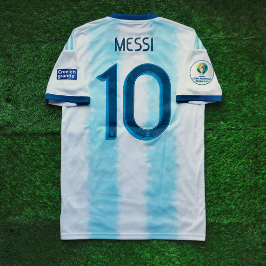 2019 Argentina #10 MESSI Home Jersey (S)