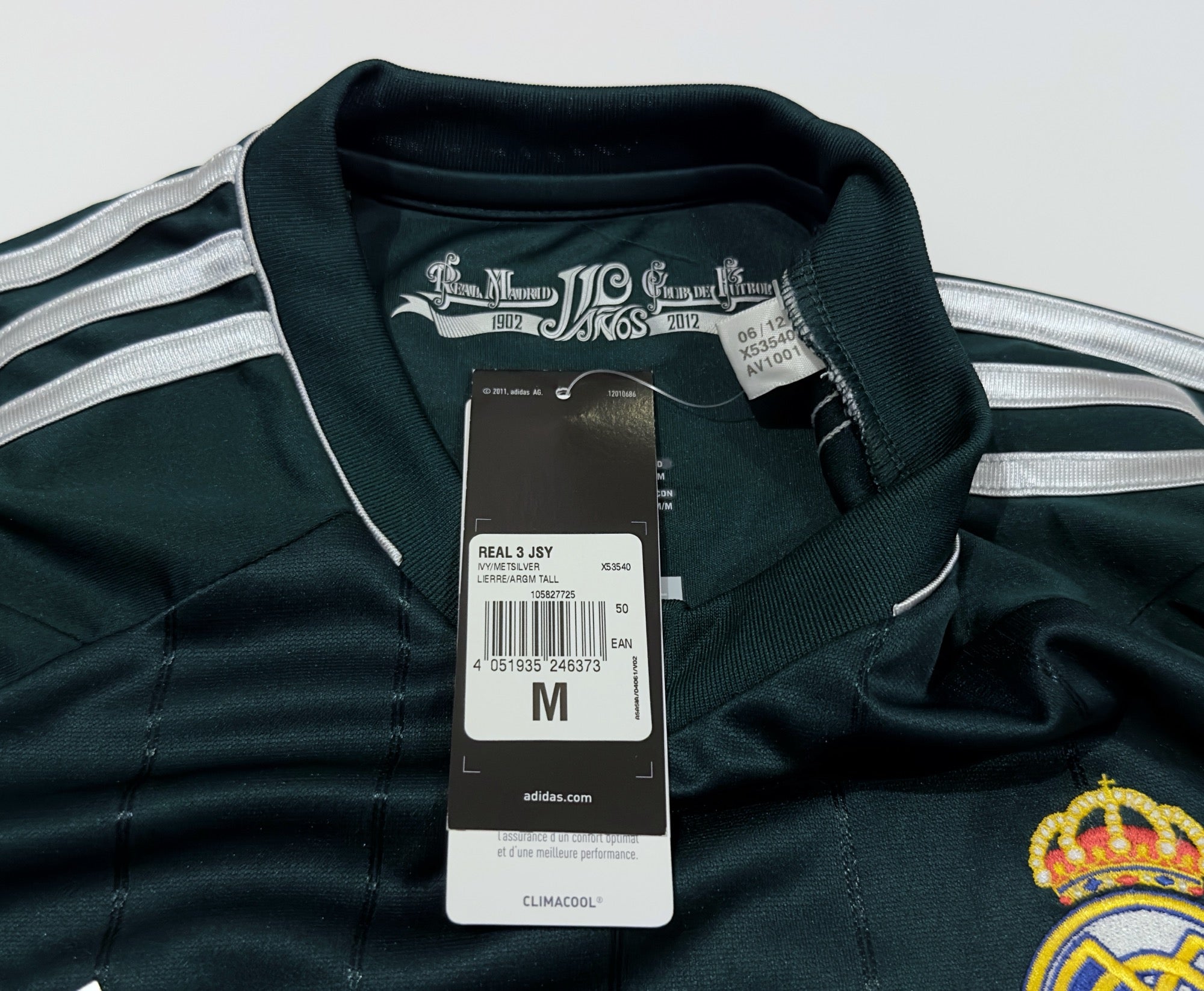 2012/13 Real Madrid #9 BENZEMA Third Jersey (M)