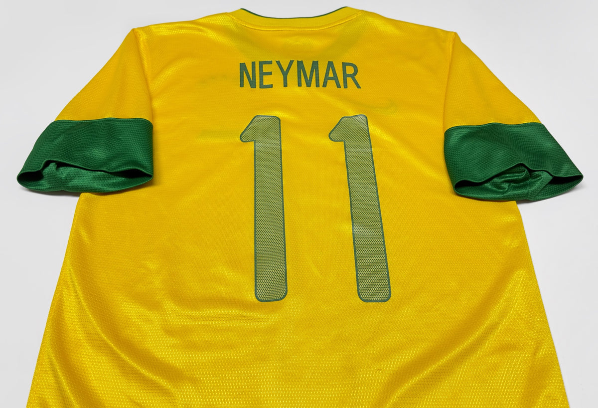 2012/13 Brazil #11 NEYMAR Home Jersey (S)