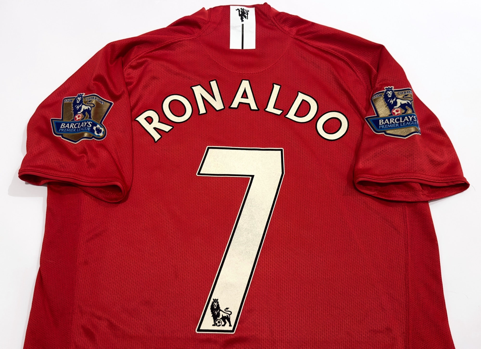 2008/09 Man Utd #7 RONALDO Home Jersey (M)