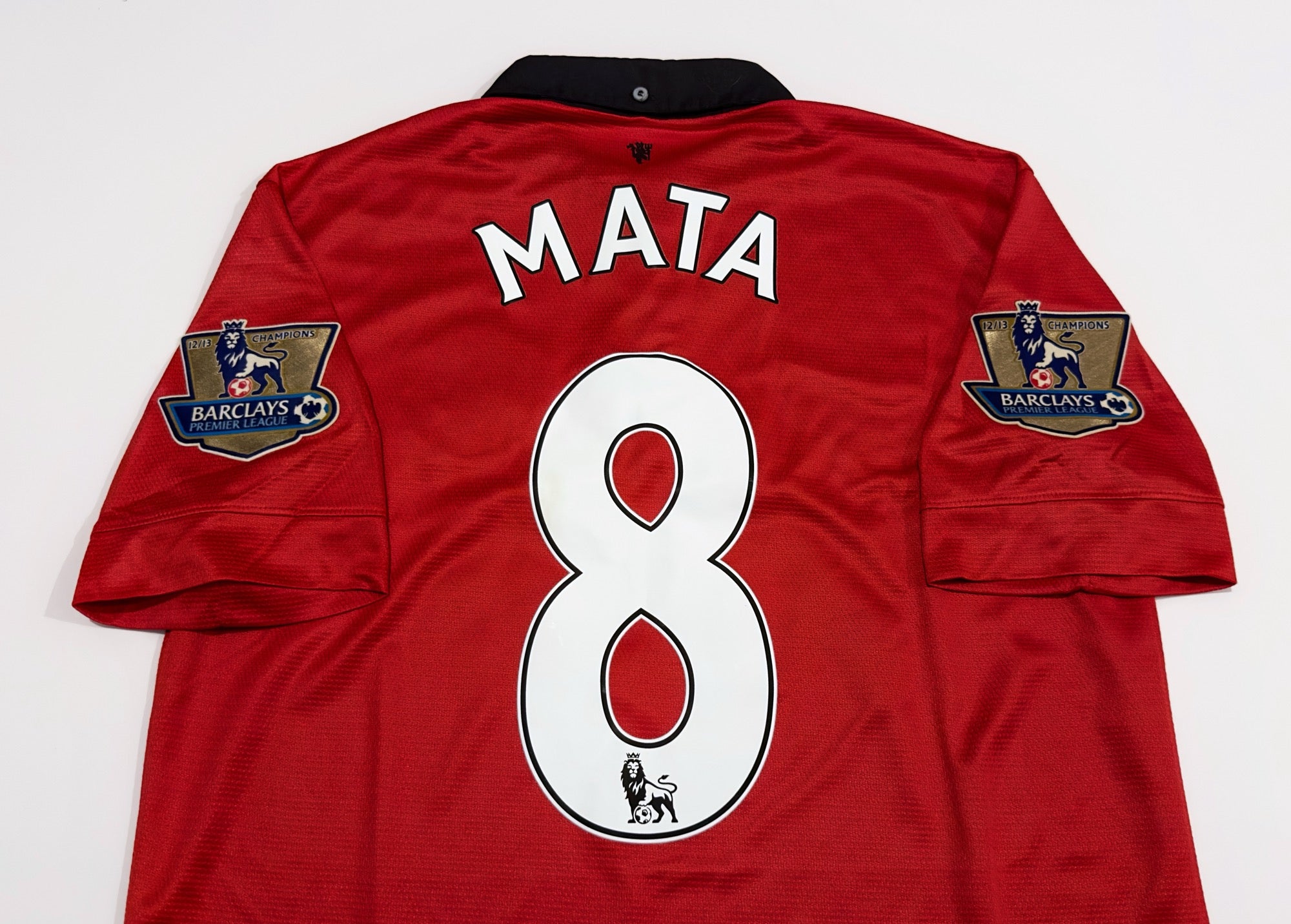 2013/14 Man Utd #8 MATA Home Jersey (M)