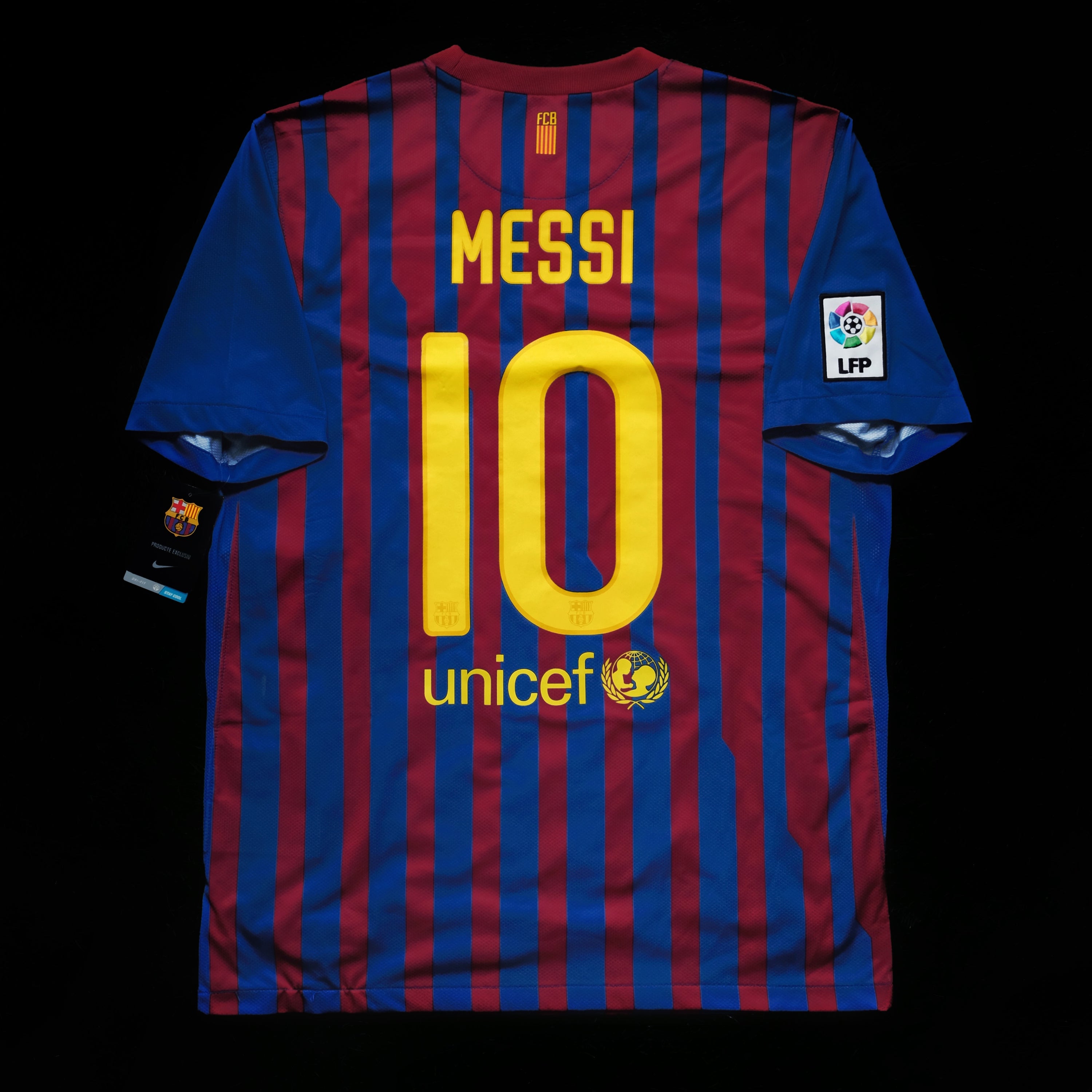 2011/12 Barcelona #10 MESSI Home Jersey (L)
