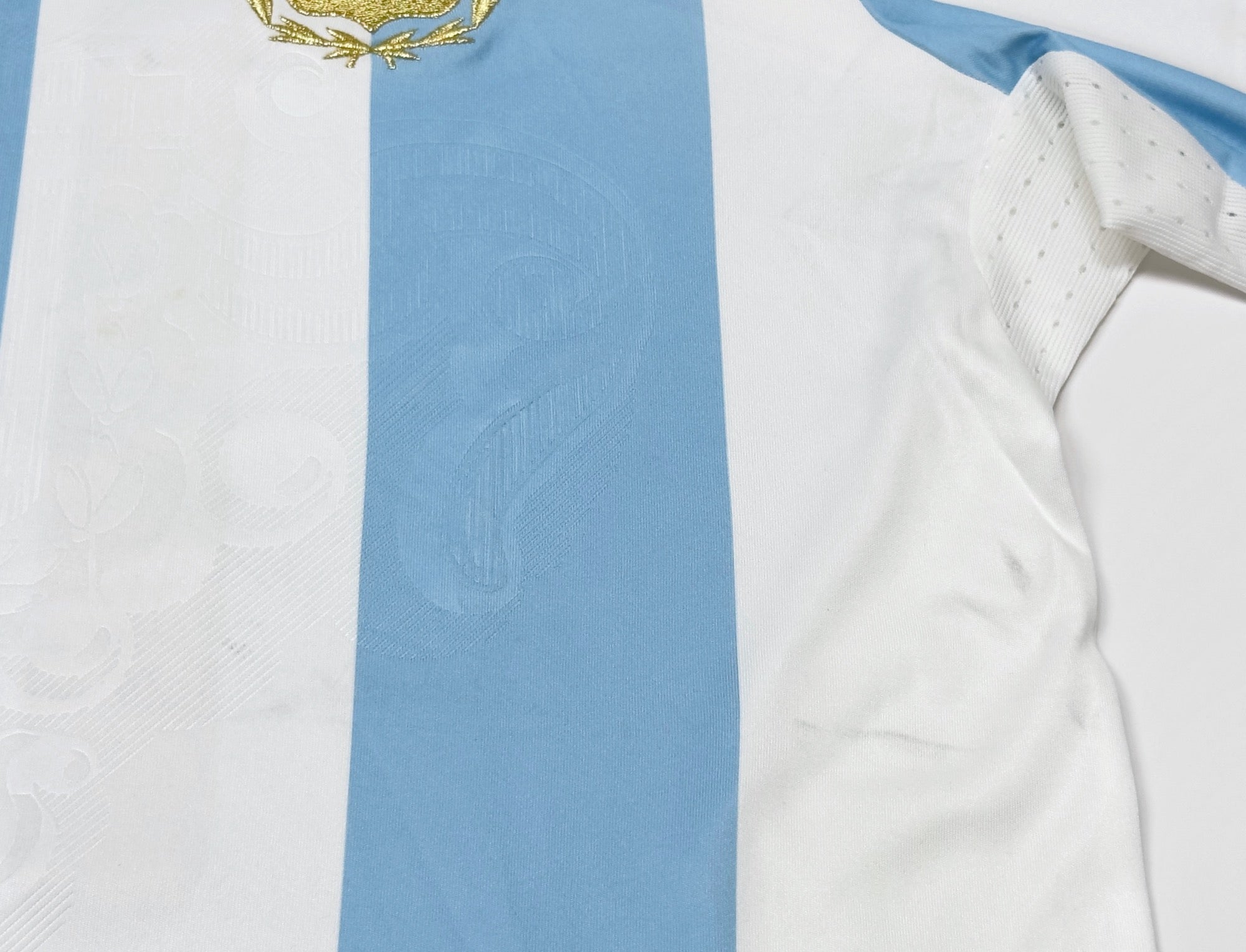 2007/09 Argentina #15 MESSI Home Jersey (XL)