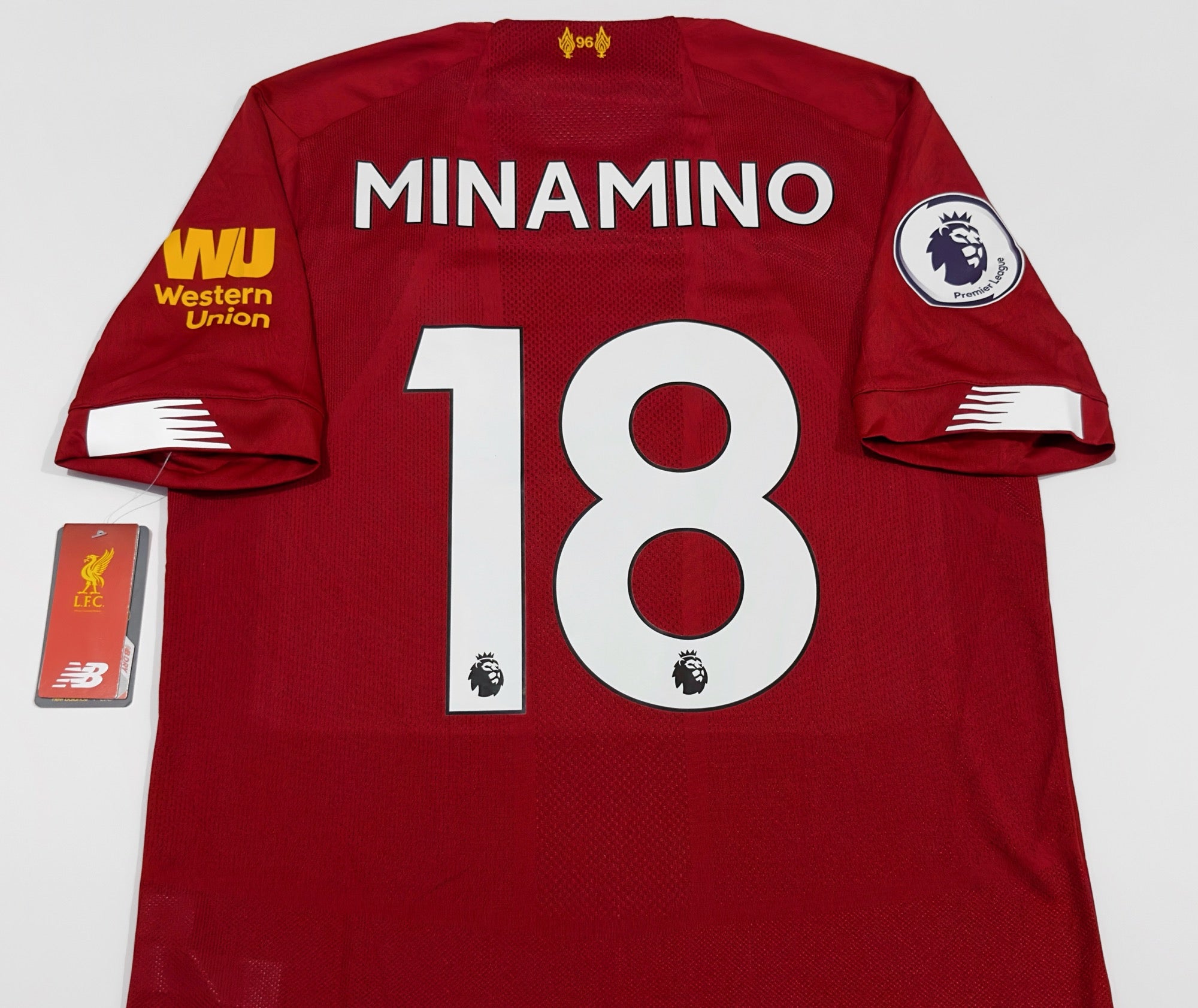 2019/20 Liverpool #18 MINAMINO Home Jersey (S)