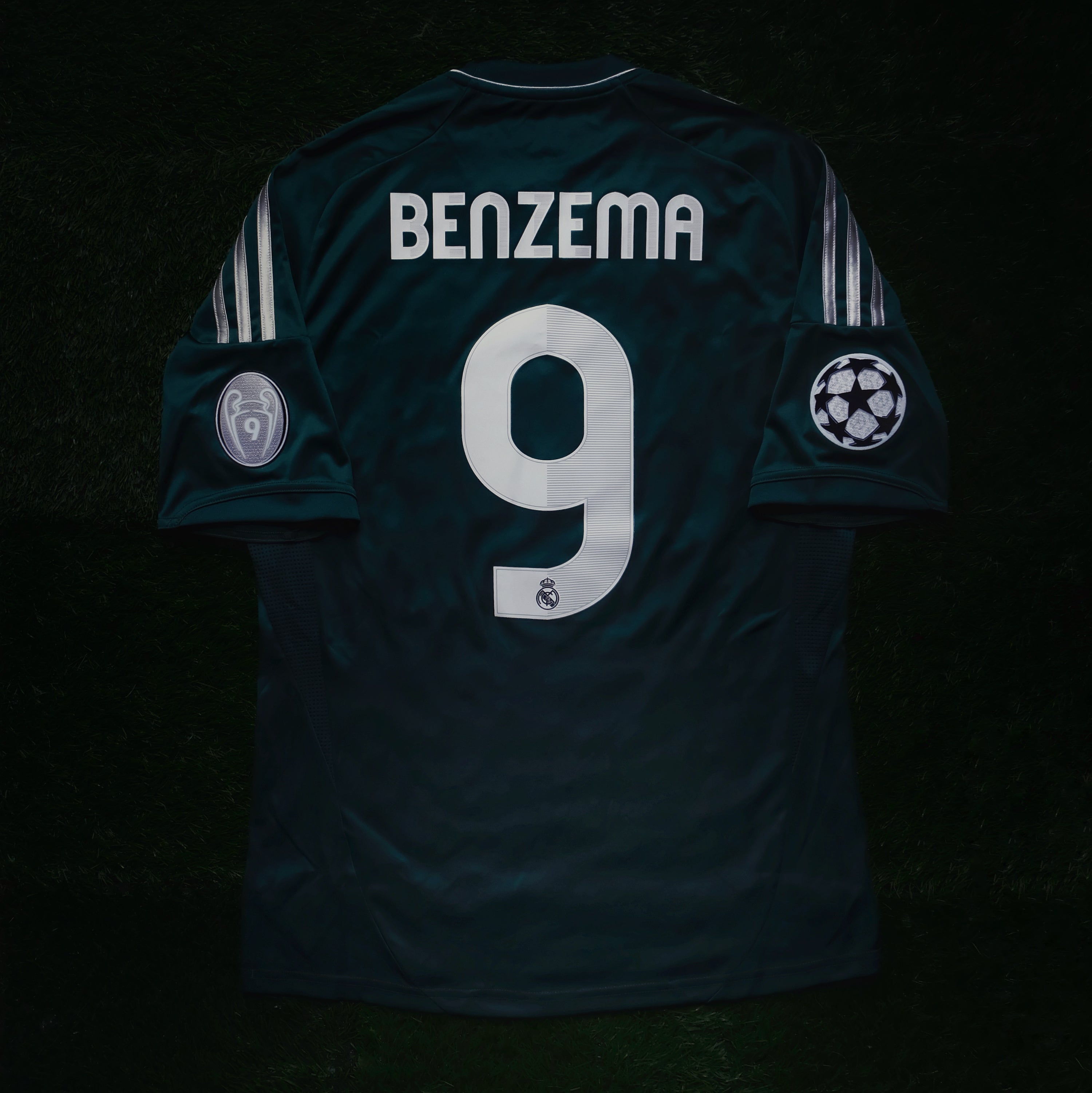 2012/13 Real Madrid #9 BENZEMA Third Jersey (M)