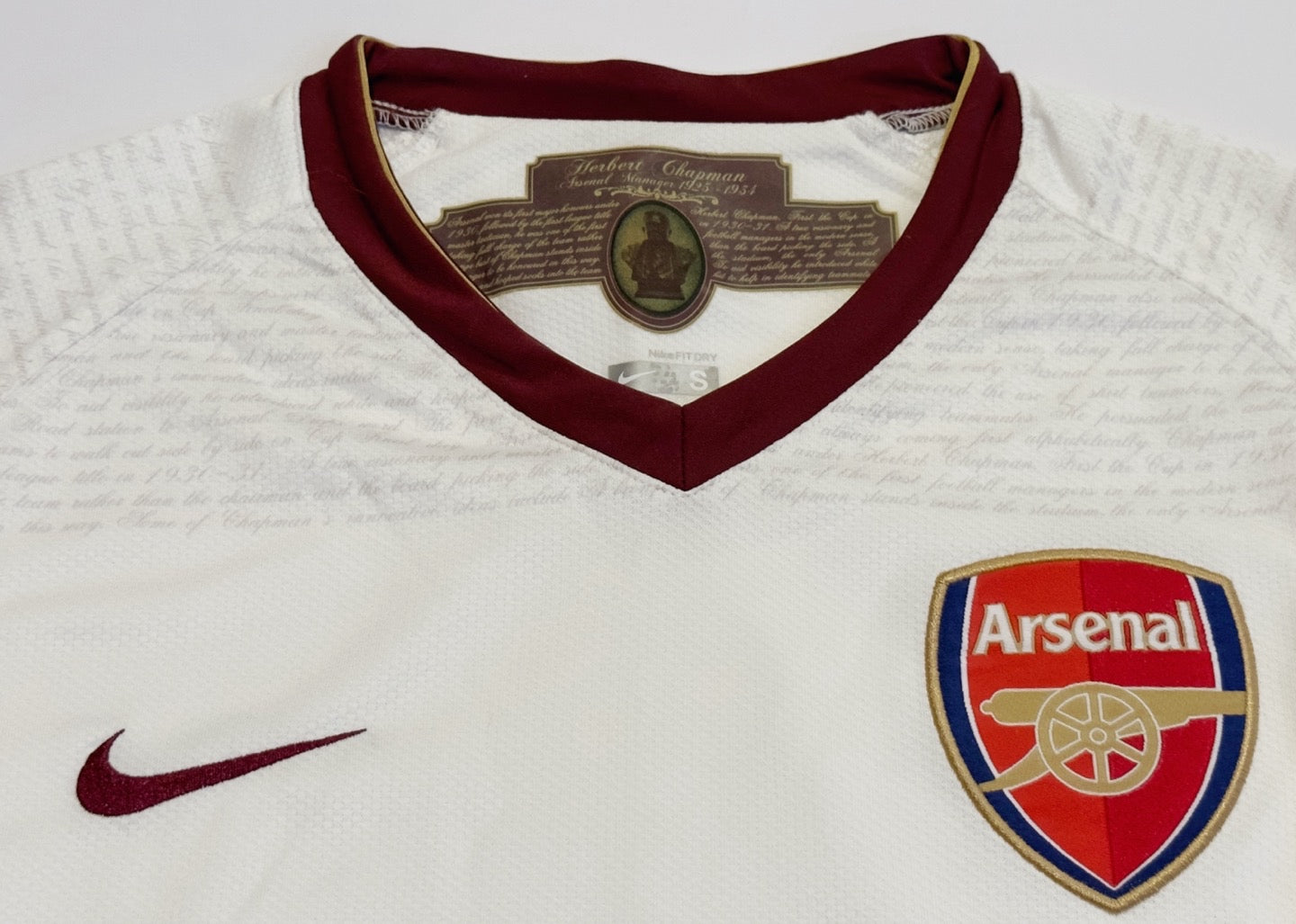 2007/08 Arsenal Away Jersey (S)