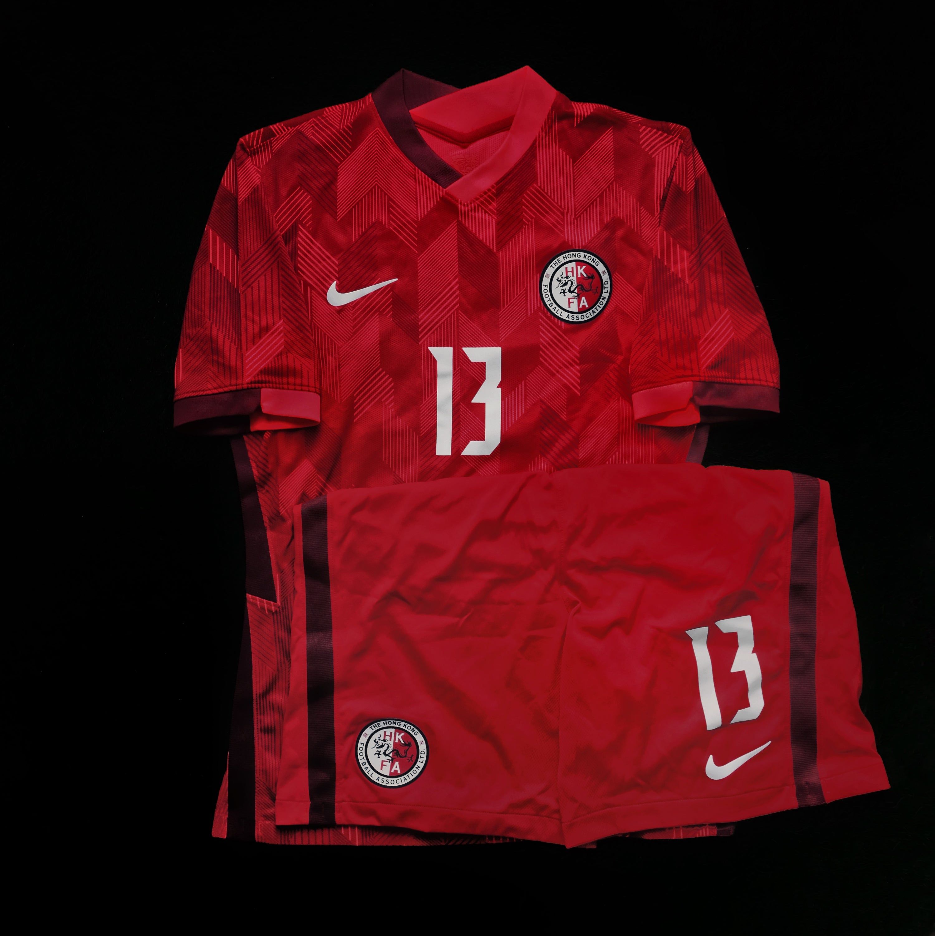 2020/22 Hong Kong #13 Home Jersey (L) with Shorts