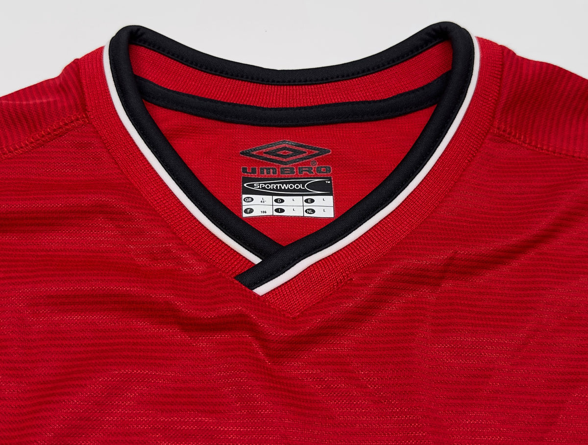 2000/02 Man Utd Home Jersey (L) L/S
