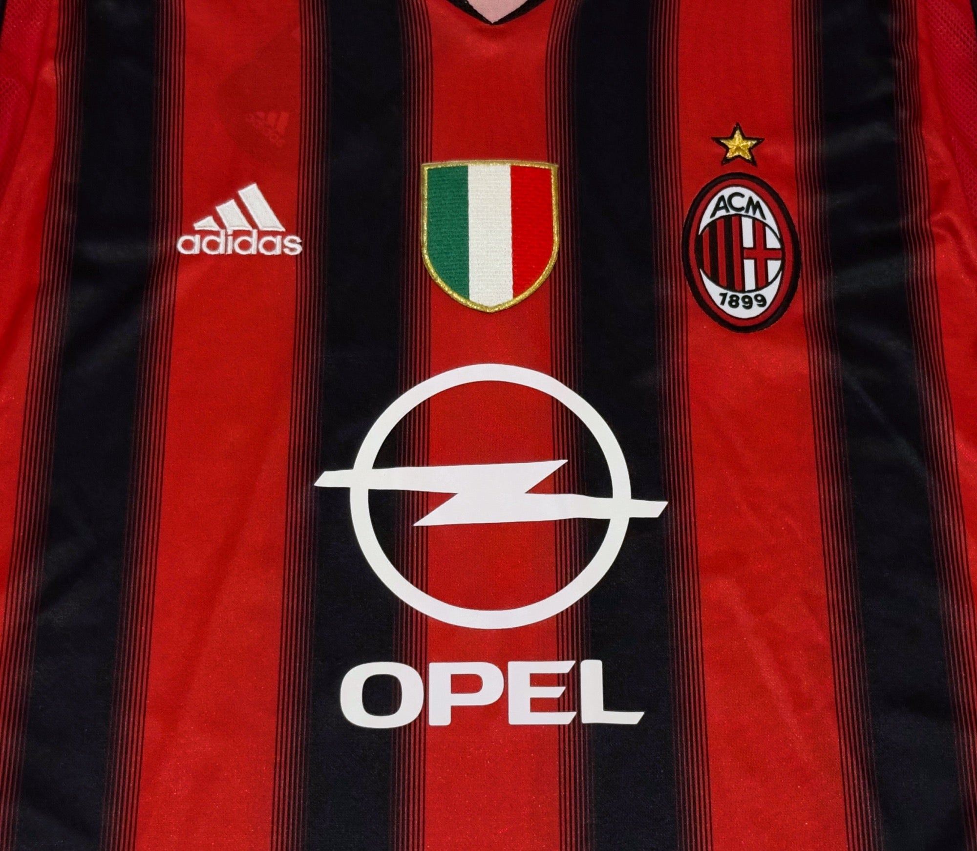 2004/05 AC Milan #21 PIRLO Home Jersey (L) L/S