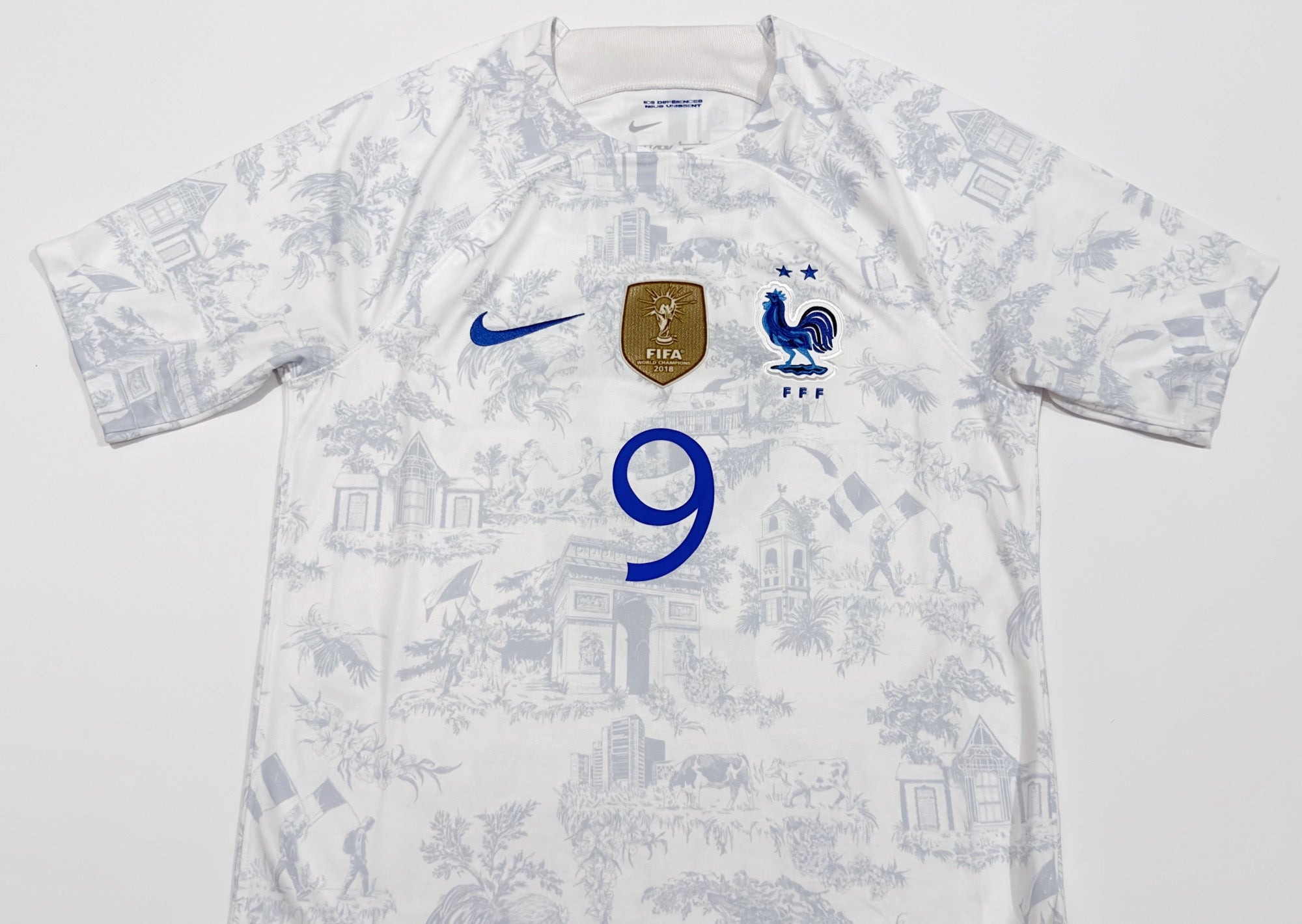 2022/23 France #9 GIROUD Away Jersey (S)