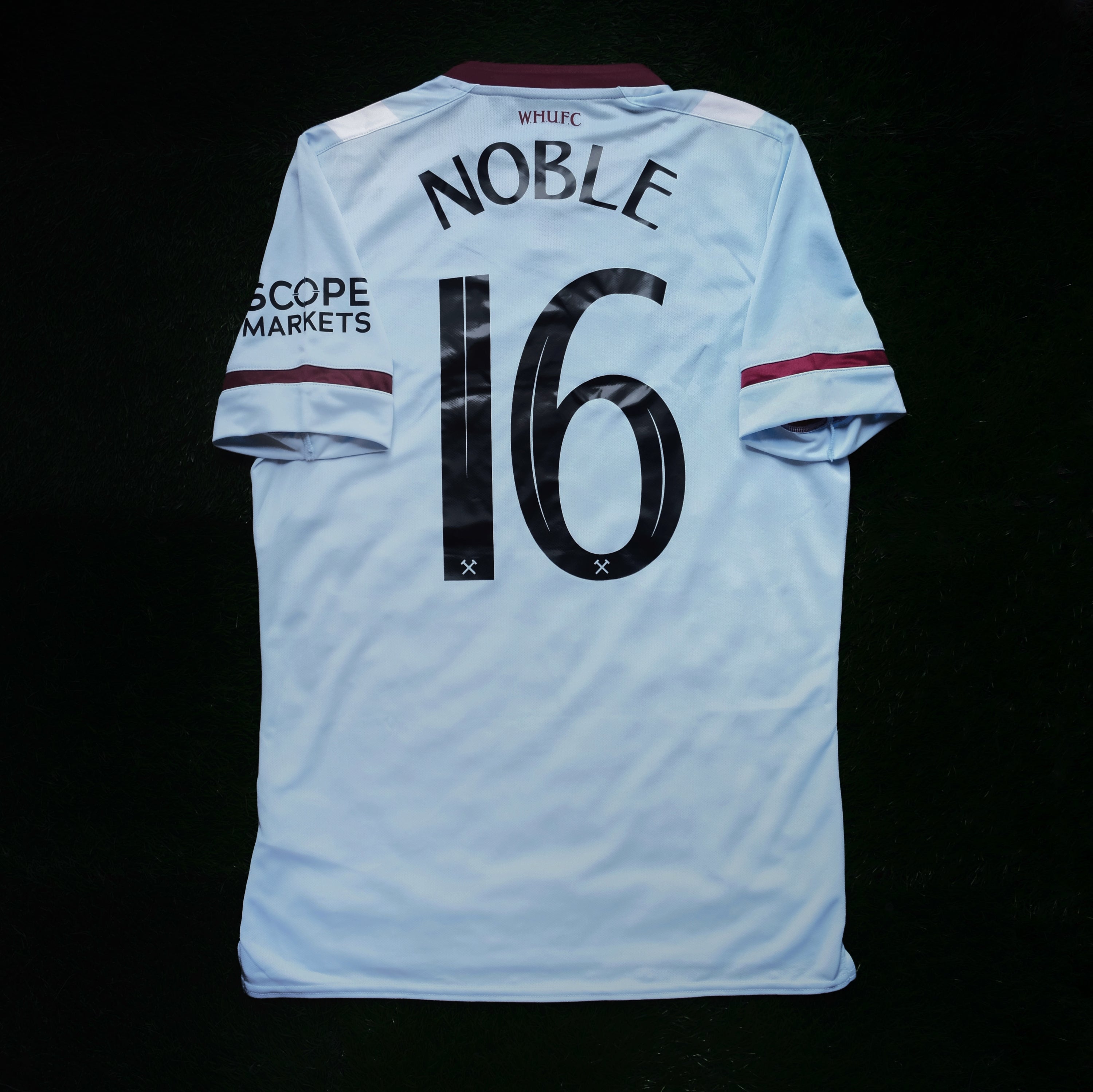 2021/22 West Ham #16 Noble Away Jersey (M)