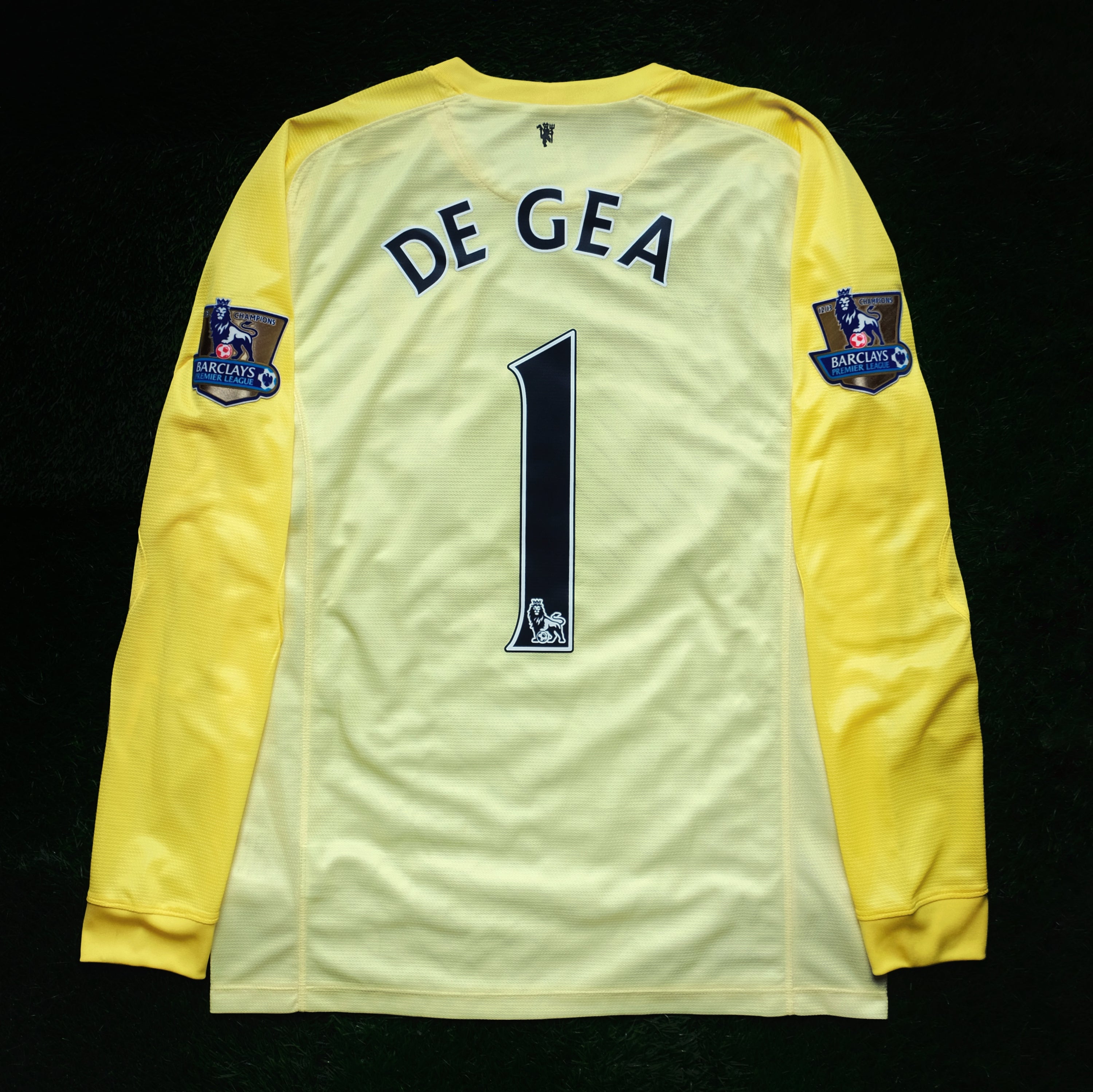 2013/14 Man Utd #1 DE GEA GK Jersey (M) L/S