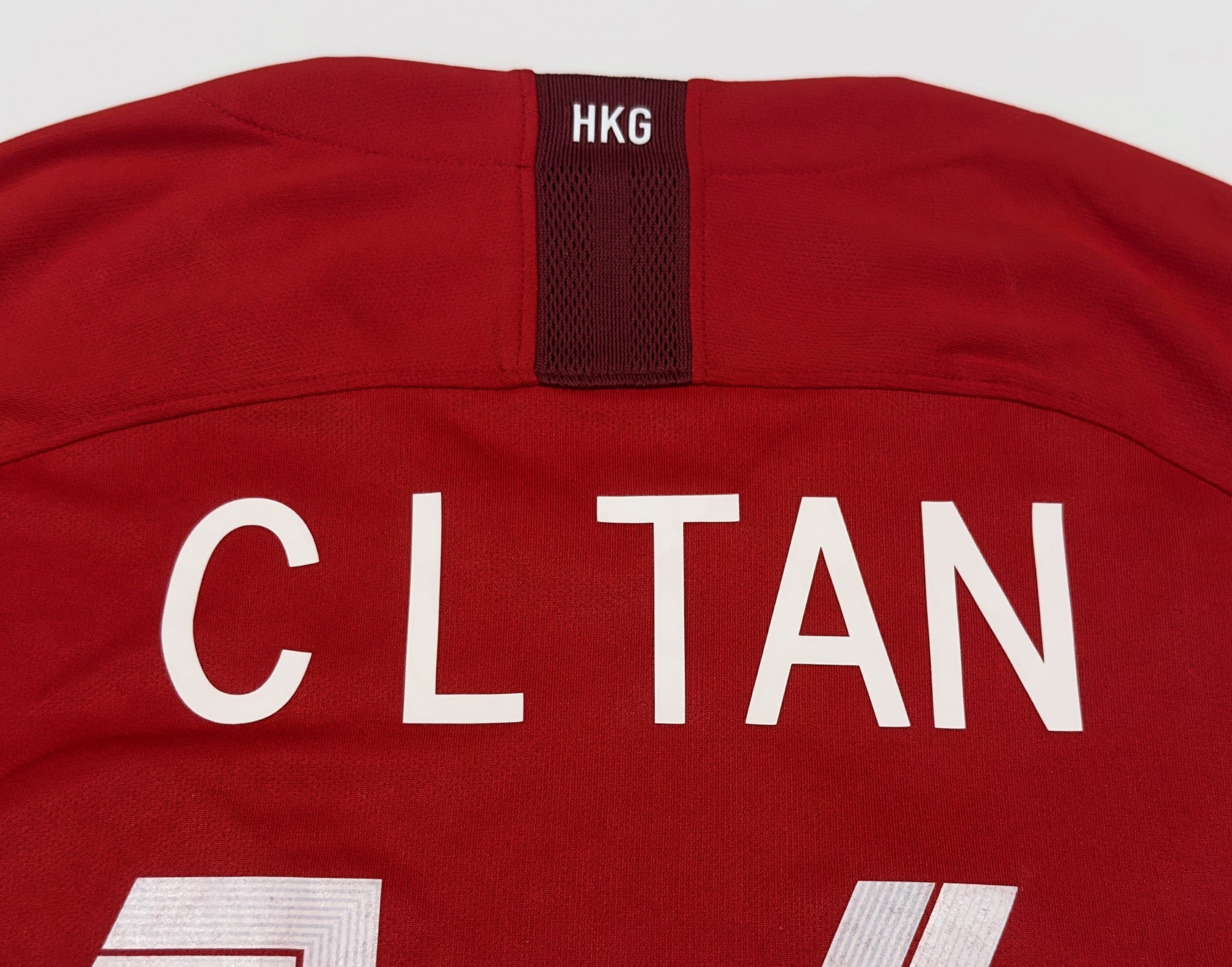 2018/19 Hong Kong #16 C L TAN Home Jersey (L)